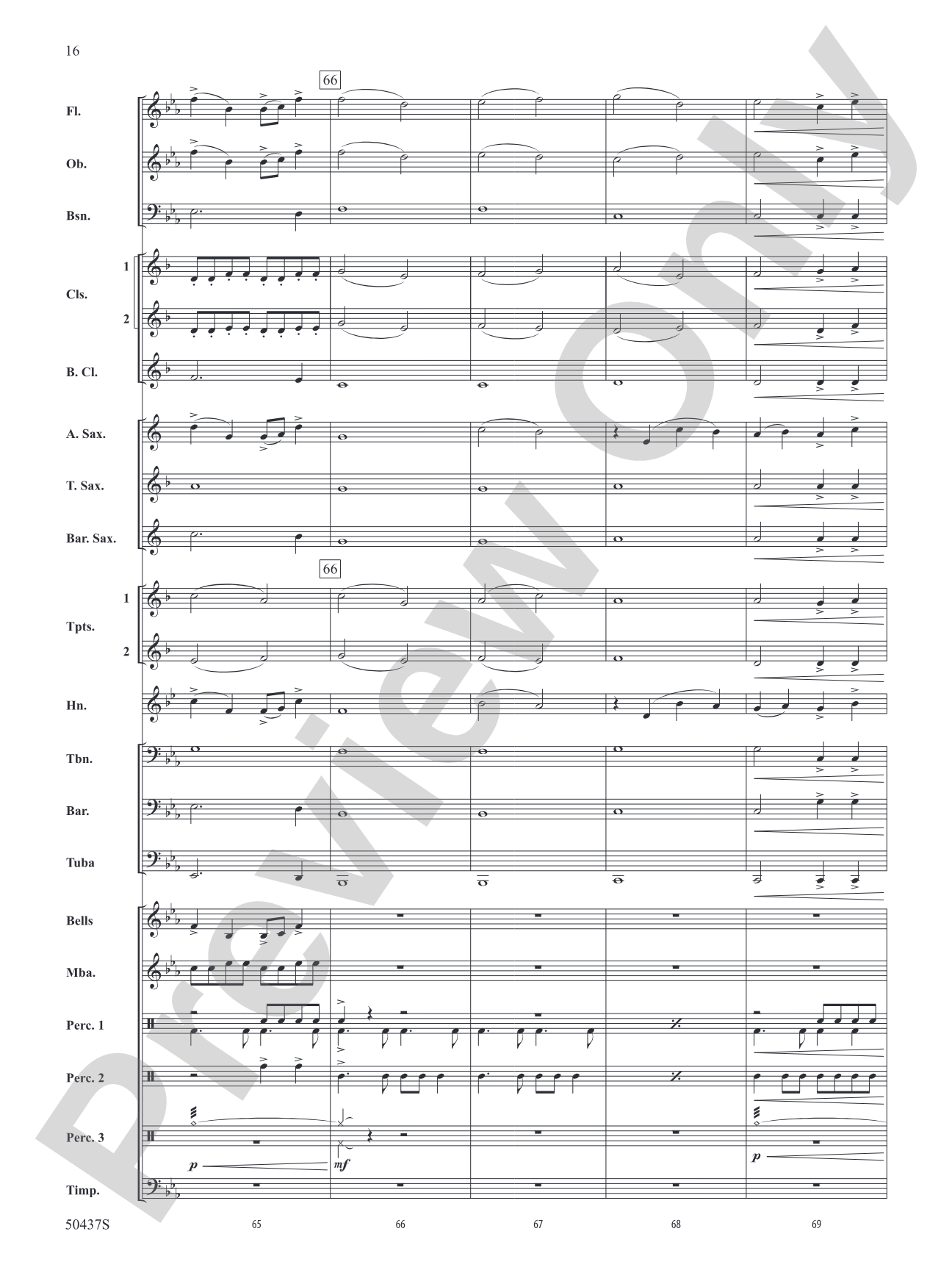Relentless Pursuit: Concert Band Conductor Score & Parts