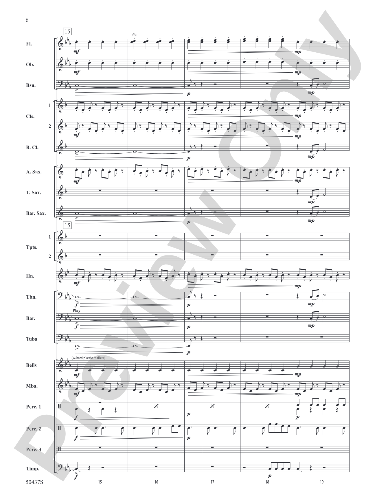 Relentless Pursuit: Concert Band Conductor Score & Parts