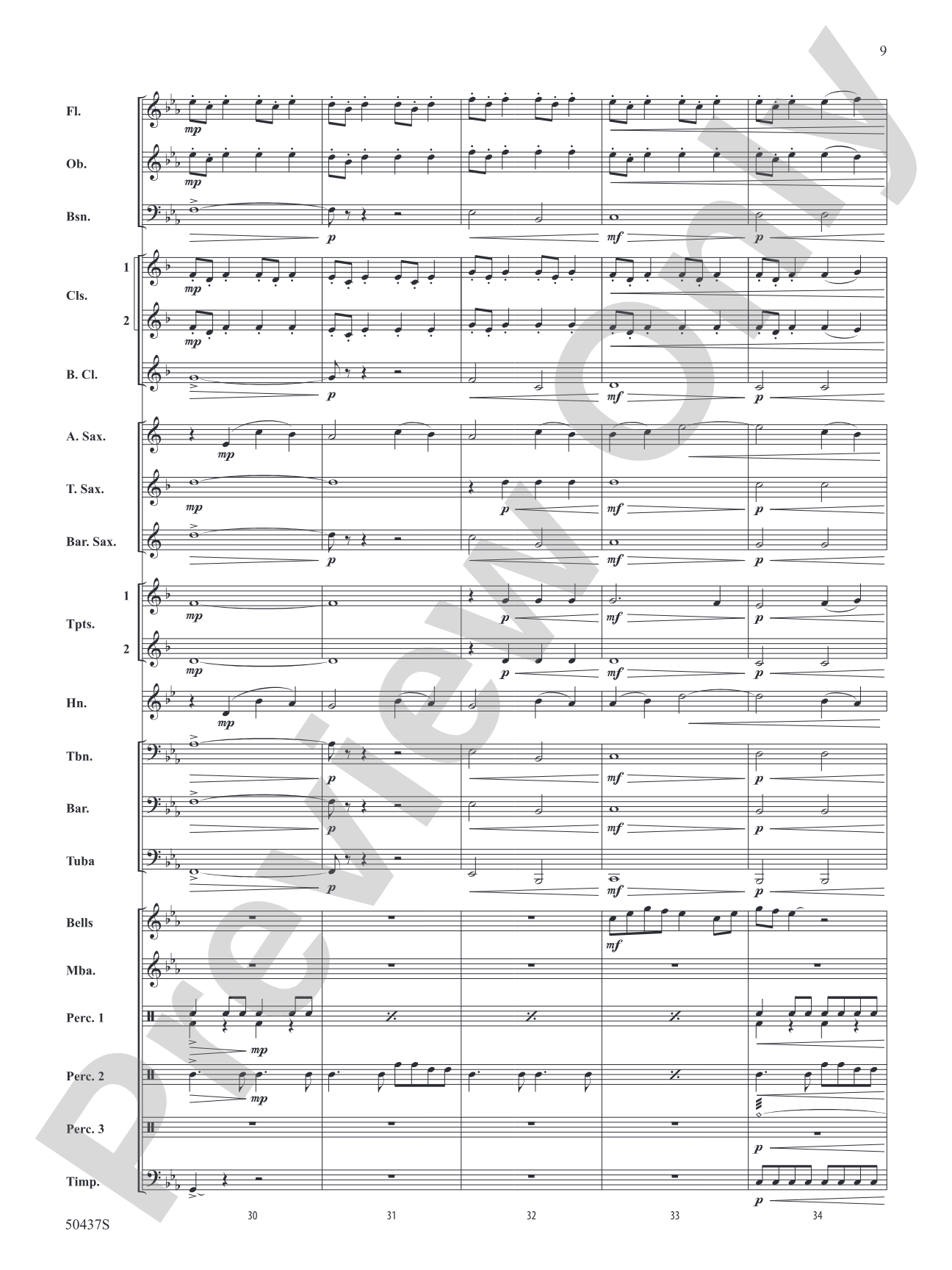 Relentless Pursuit: Concert Band Conductor Score & Parts
