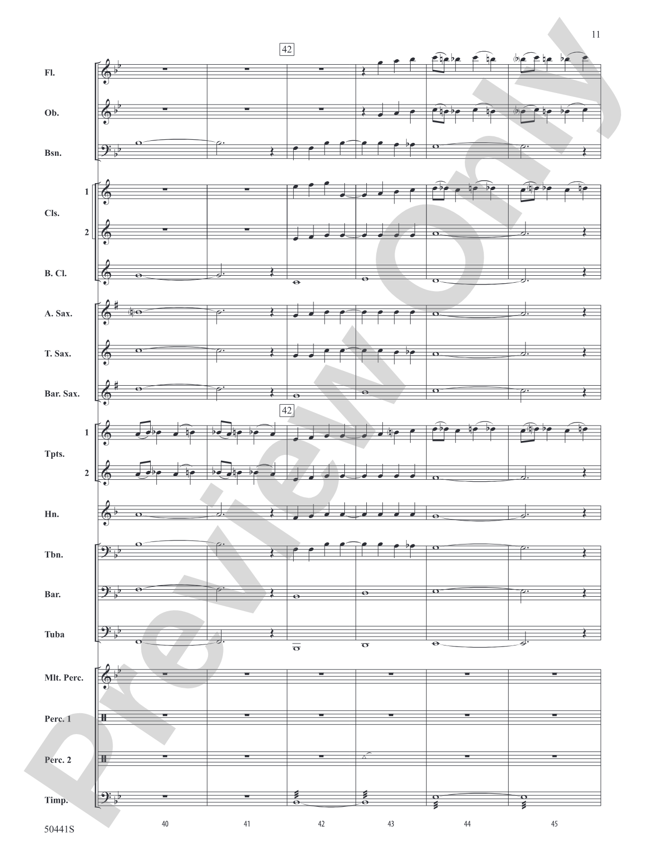Rhapsody in Blue: Concert Band Conductor Score & Parts