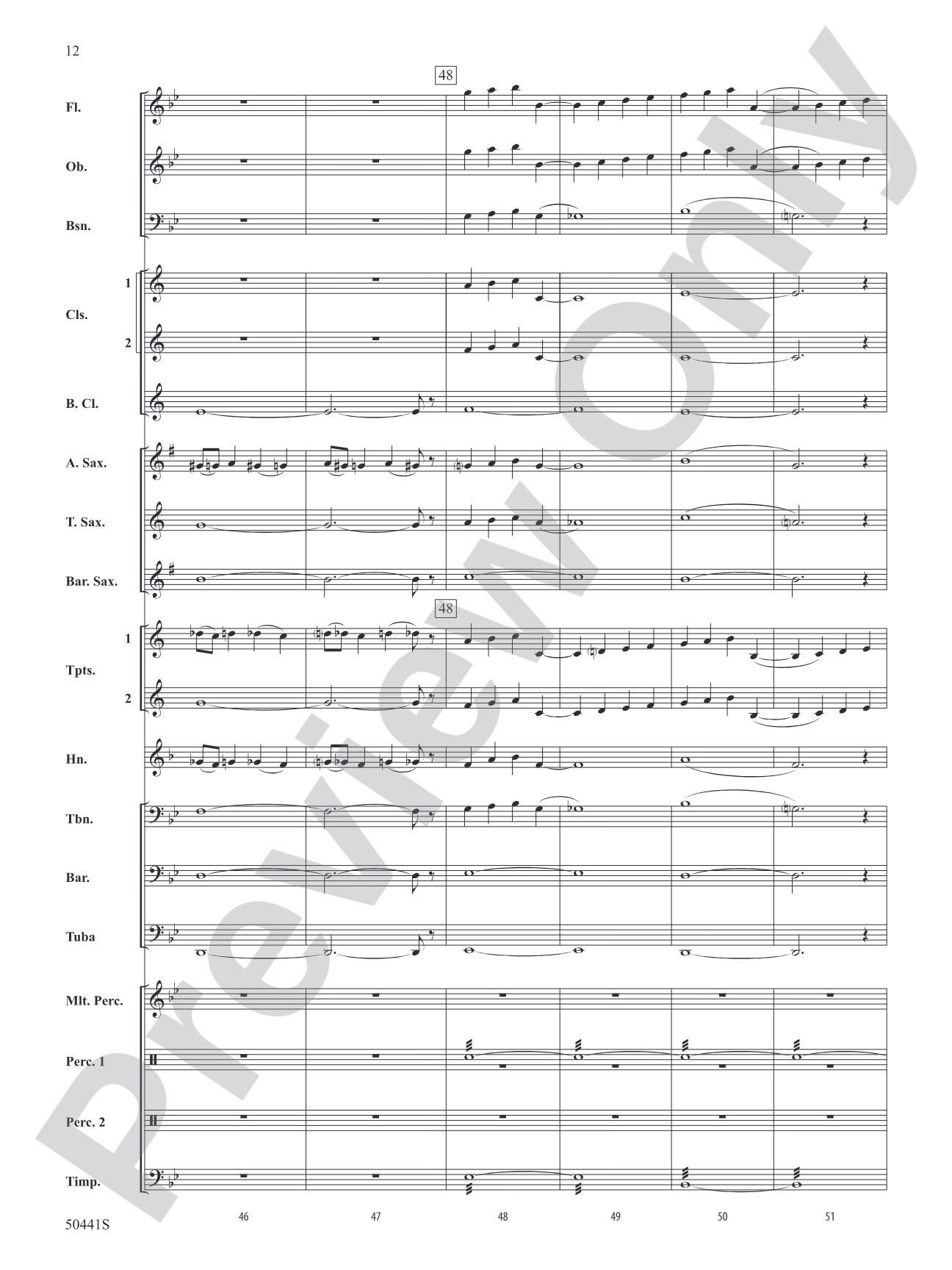 Rhapsody in Blue: Concert Band Conductor Score & Parts