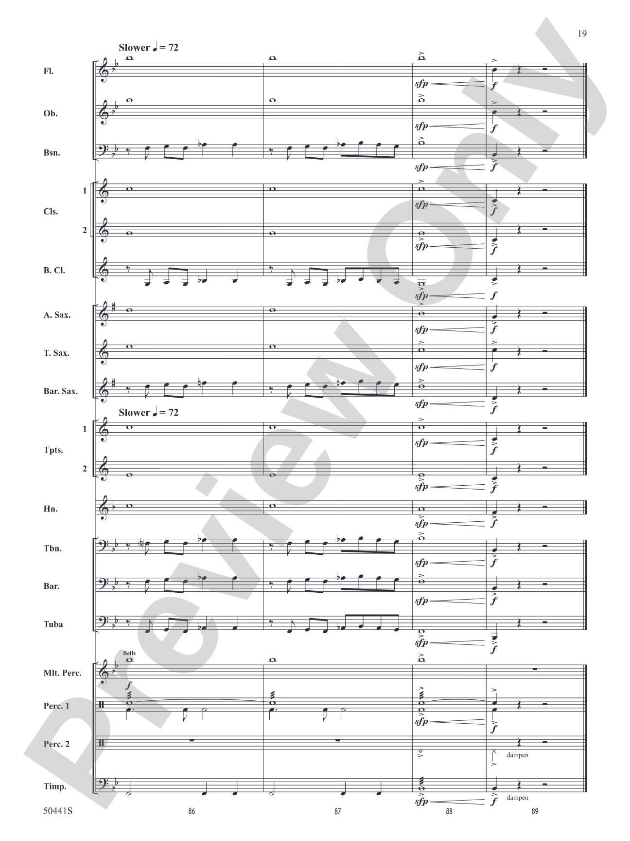 Rhapsody in Blue: Concert Band Conductor Score & Parts