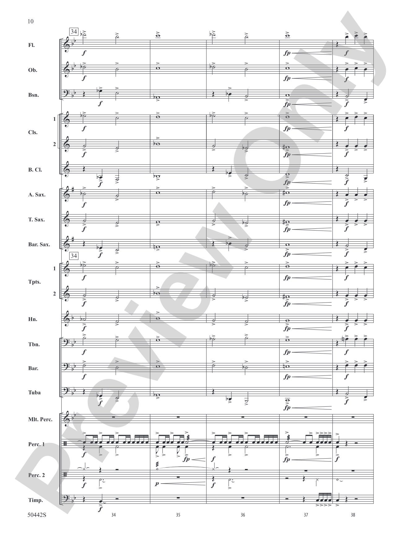 Swing for the Fences: Concert Band Conductor Score & Parts