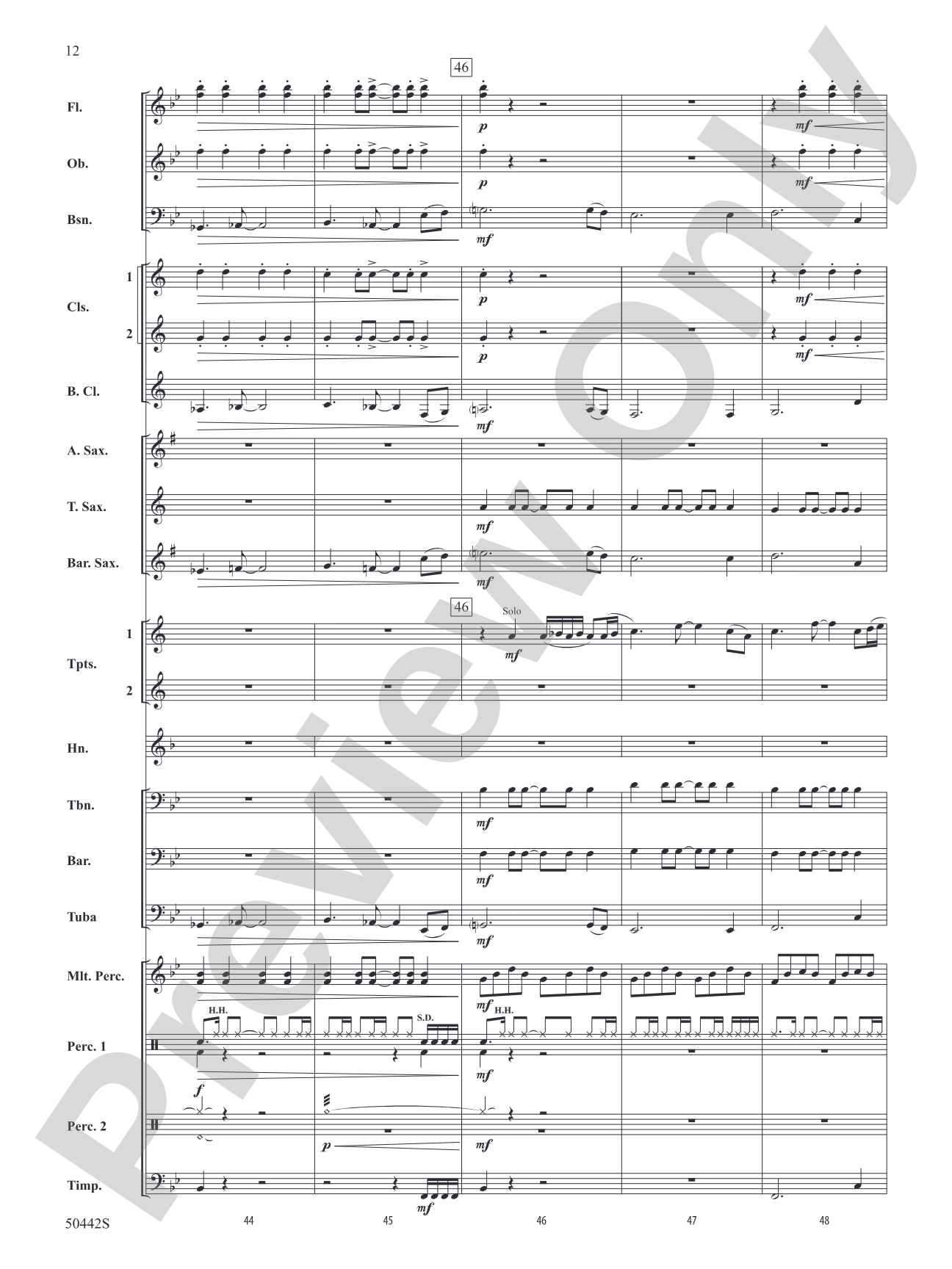 Swing for the Fences: Concert Band Conductor Score & Parts