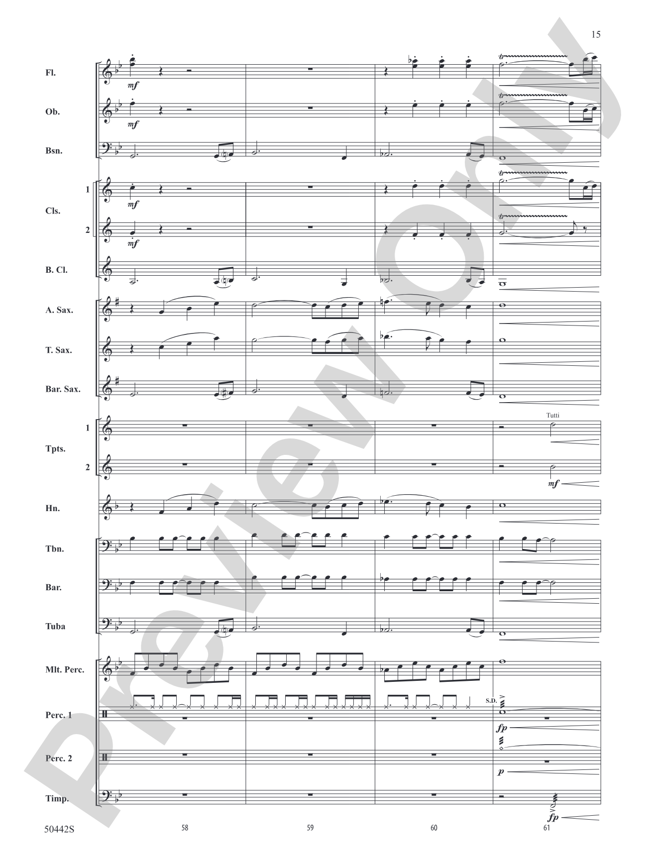 Swing for the Fences: Concert Band Conductor Score & Parts