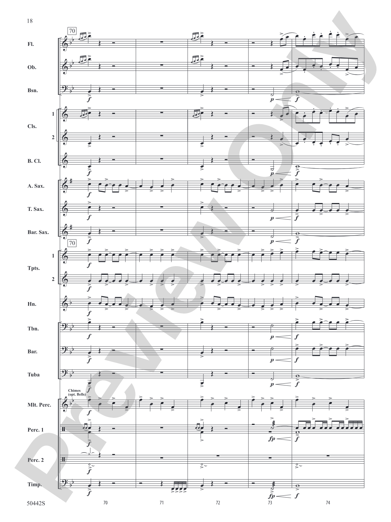 Swing for the Fences: Concert Band Conductor Score & Parts