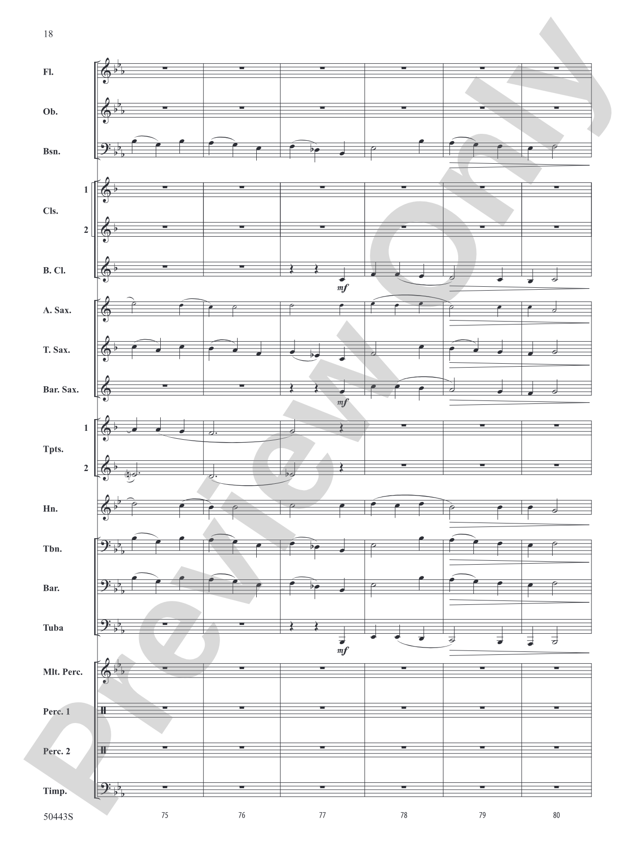 Santa Fe Sketches: Concert Band Conductor Score & Parts