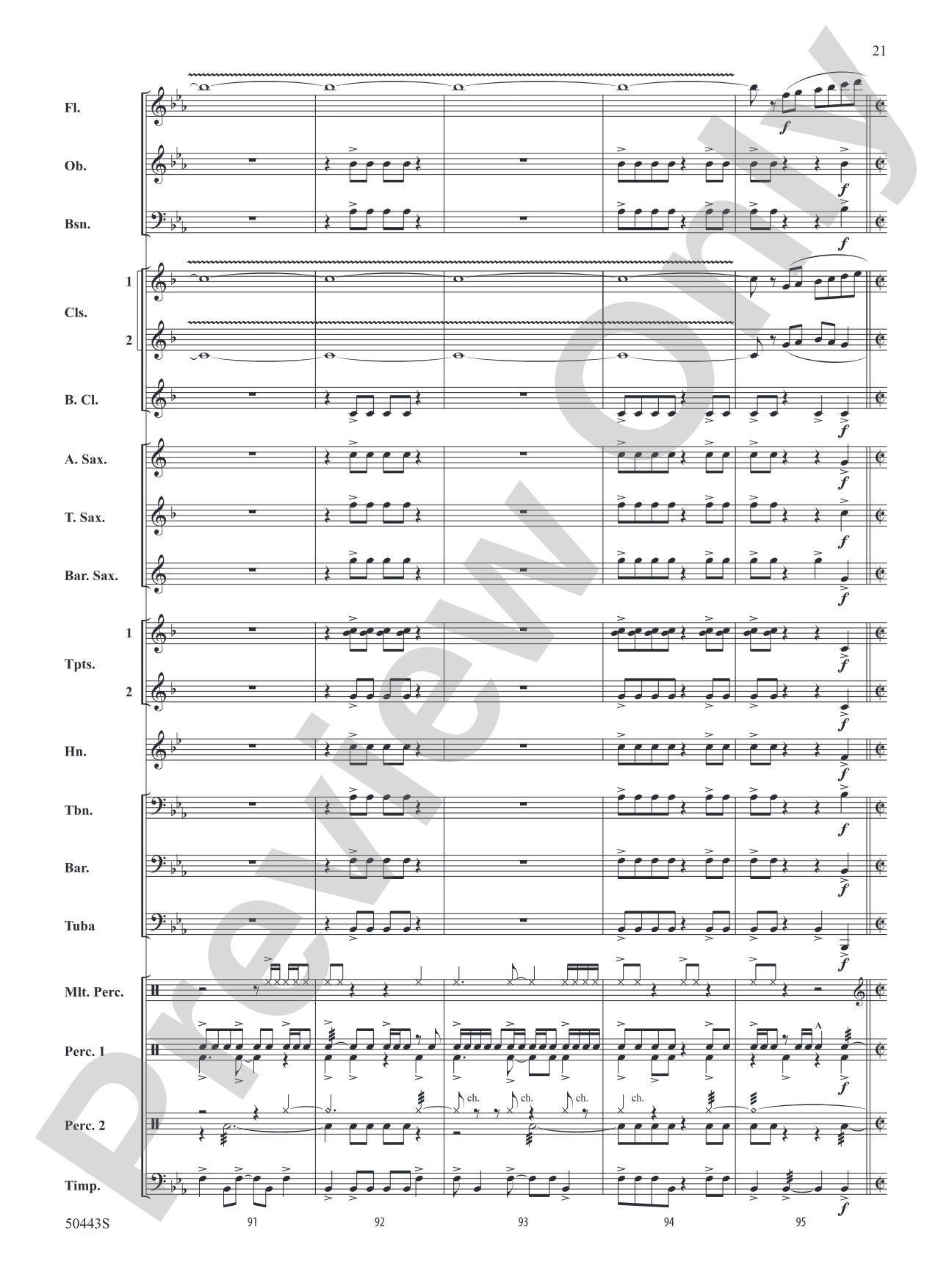 Santa Fe Sketches: Concert Band Conductor Score & Parts
