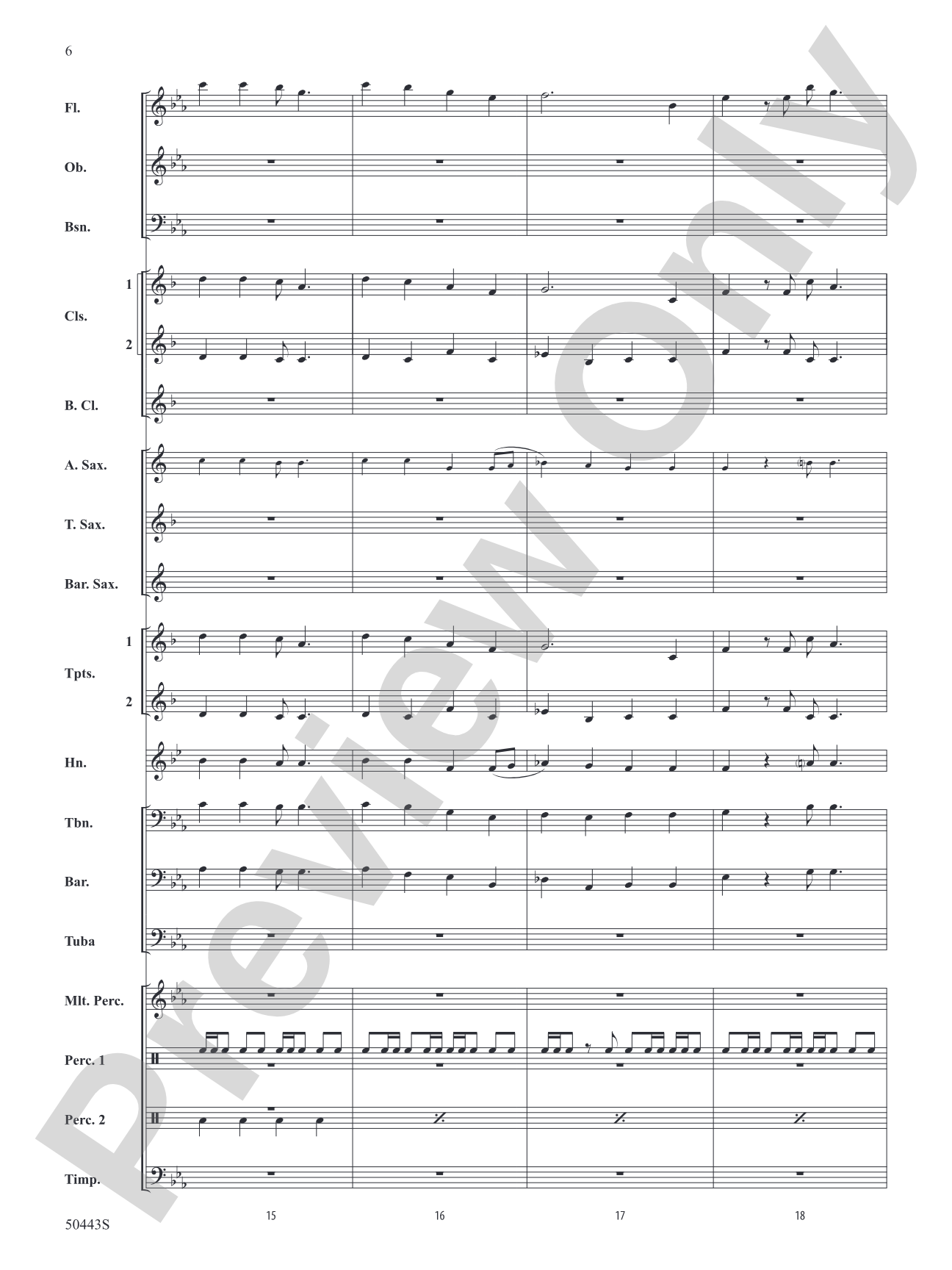 Santa Fe Sketches: Concert Band Conductor Score & Parts