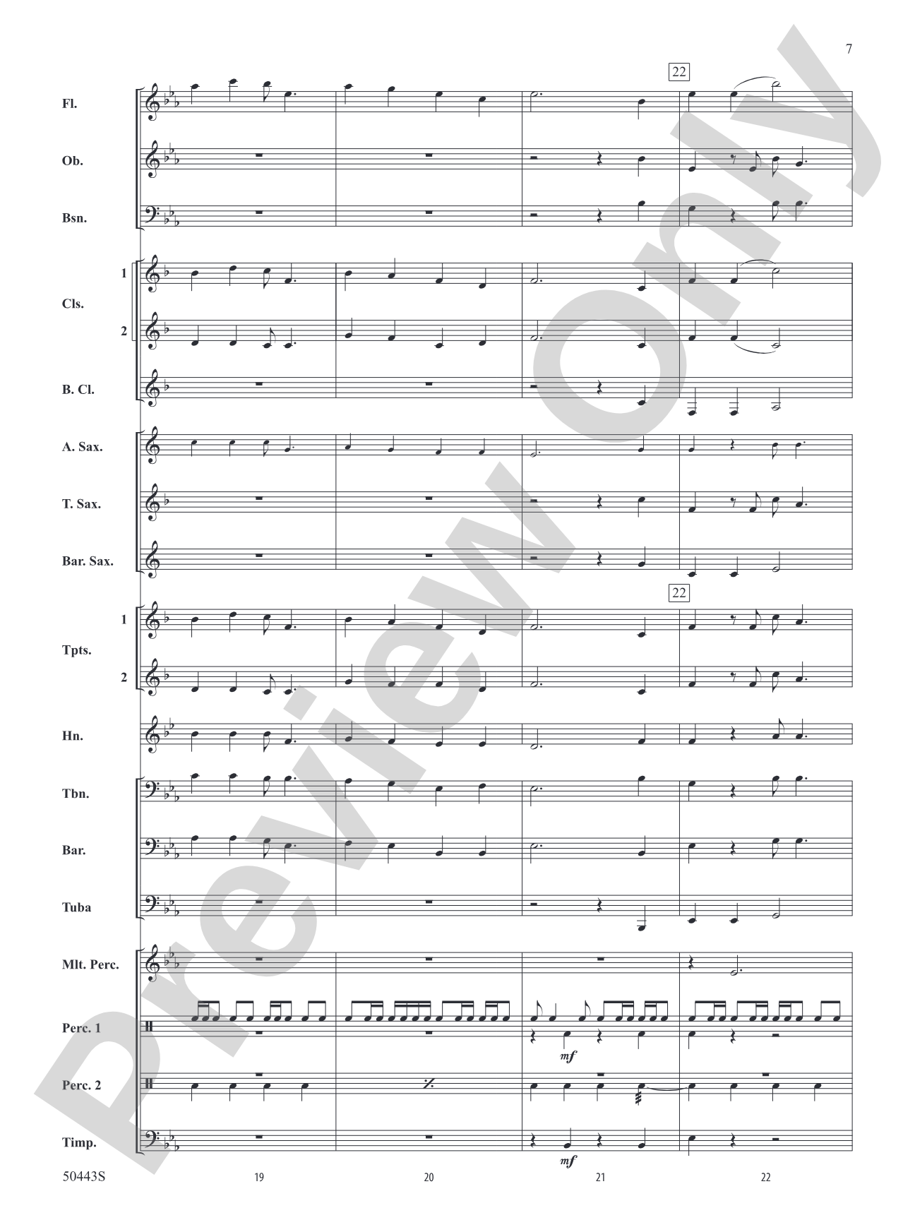 Santa Fe Sketches: Concert Band Conductor Score & Parts