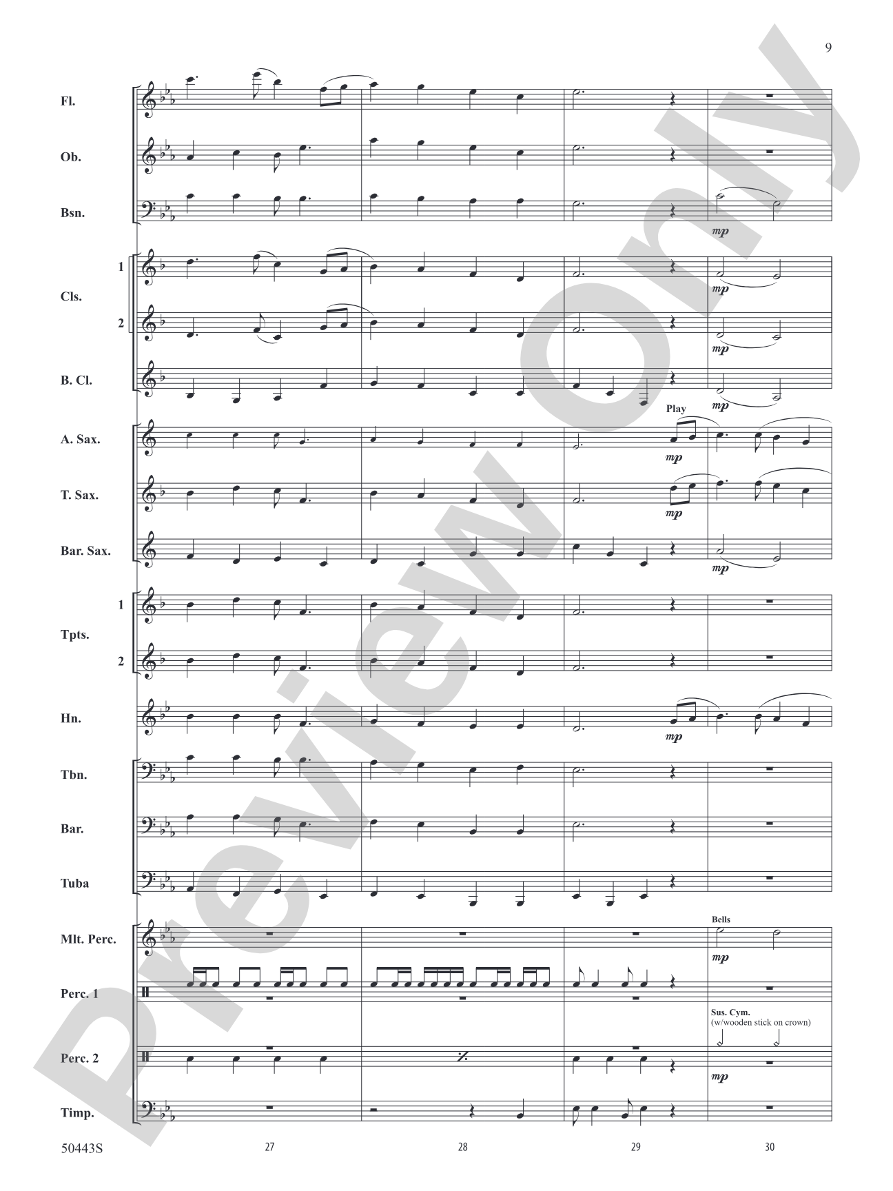 Santa Fe Sketches: Concert Band Conductor Score & Parts