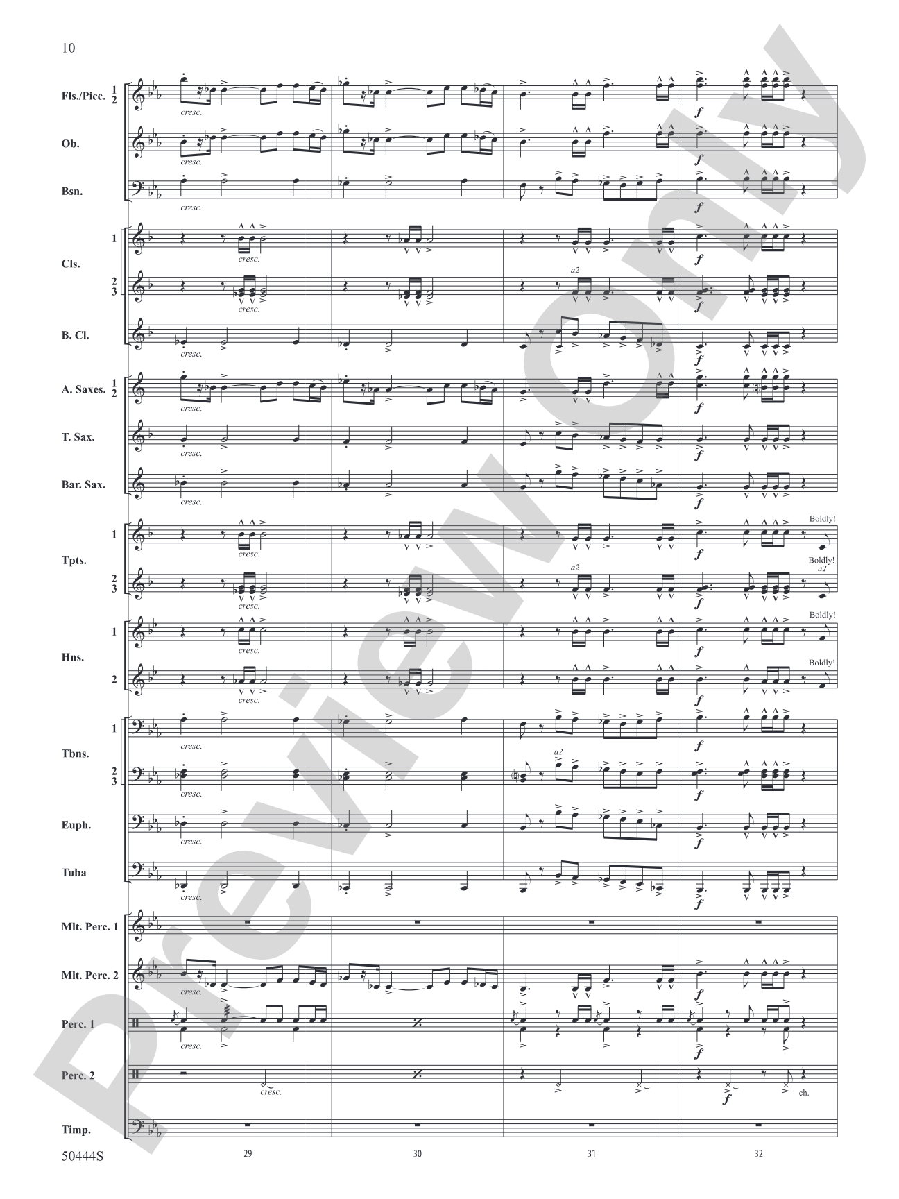 Guardians of the Golden Star: Concert Band Conductor Score & Parts