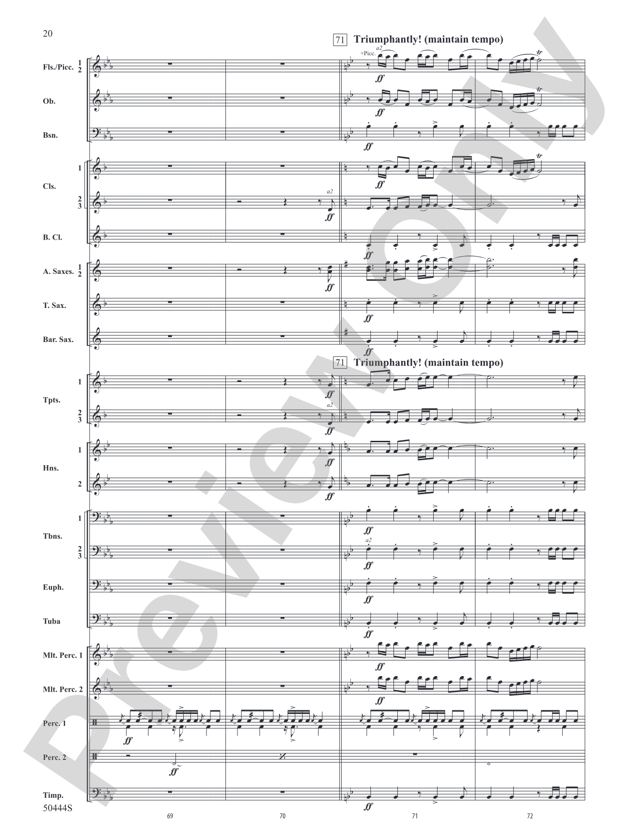 Guardians of the Golden Star: Concert Band Conductor Score & Parts