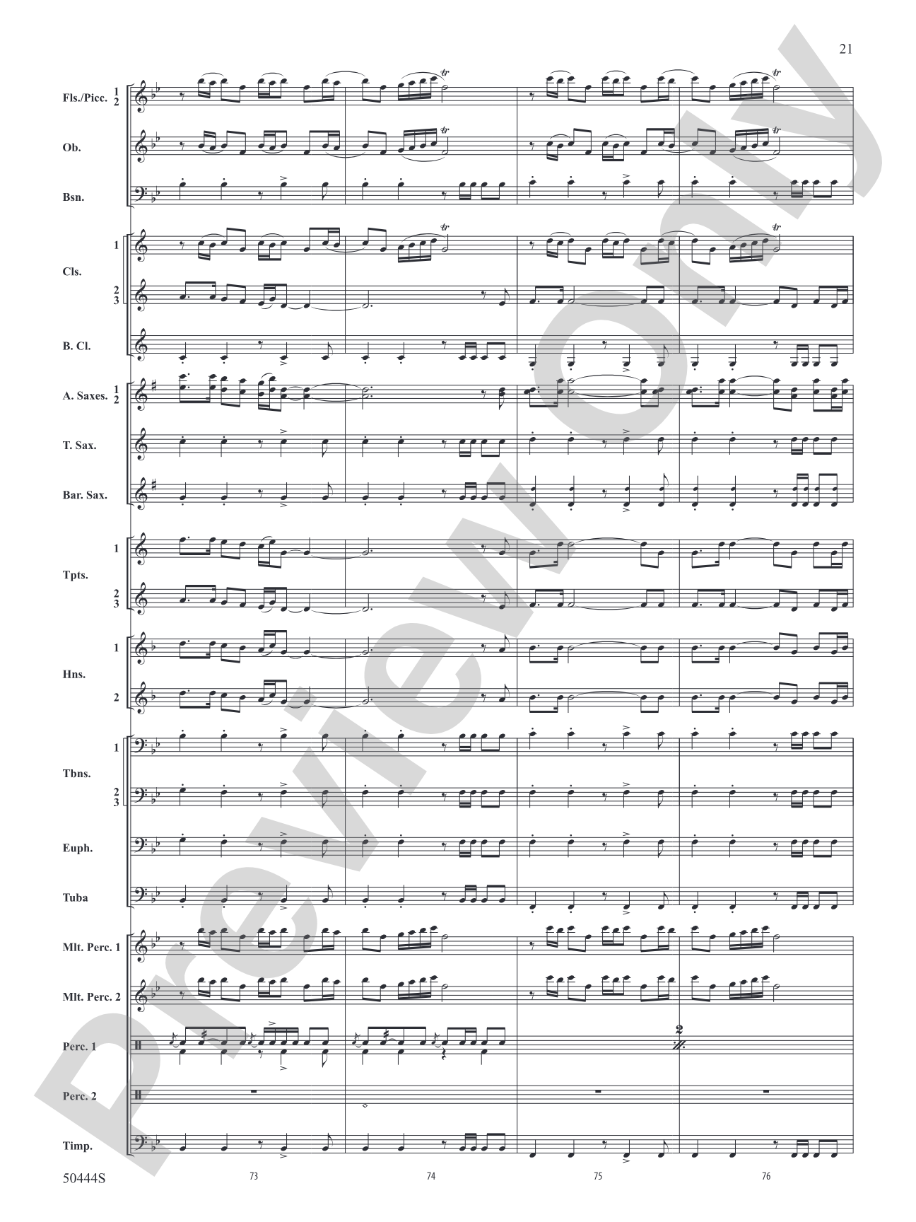 Guardians of the Golden Star: Concert Band Conductor Score & Parts