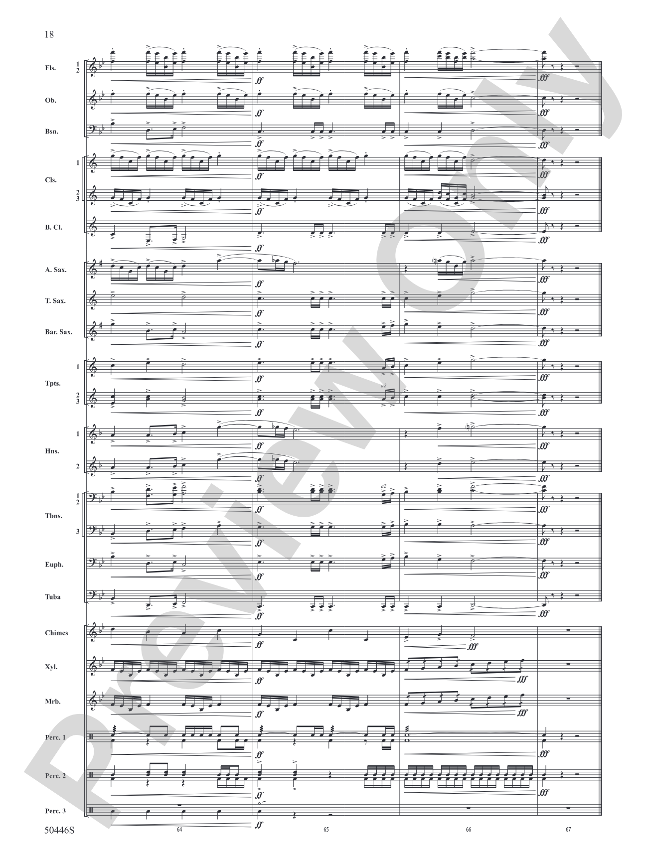 Pressure and Heat: Concert Band Conductor Score & Parts