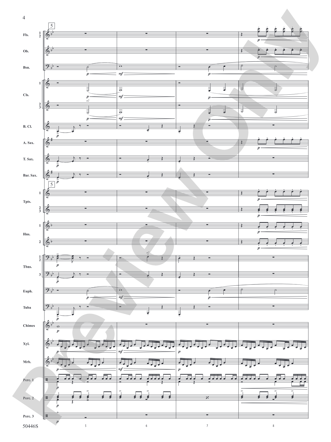 Pressure and Heat: Concert Band Conductor Score & Parts