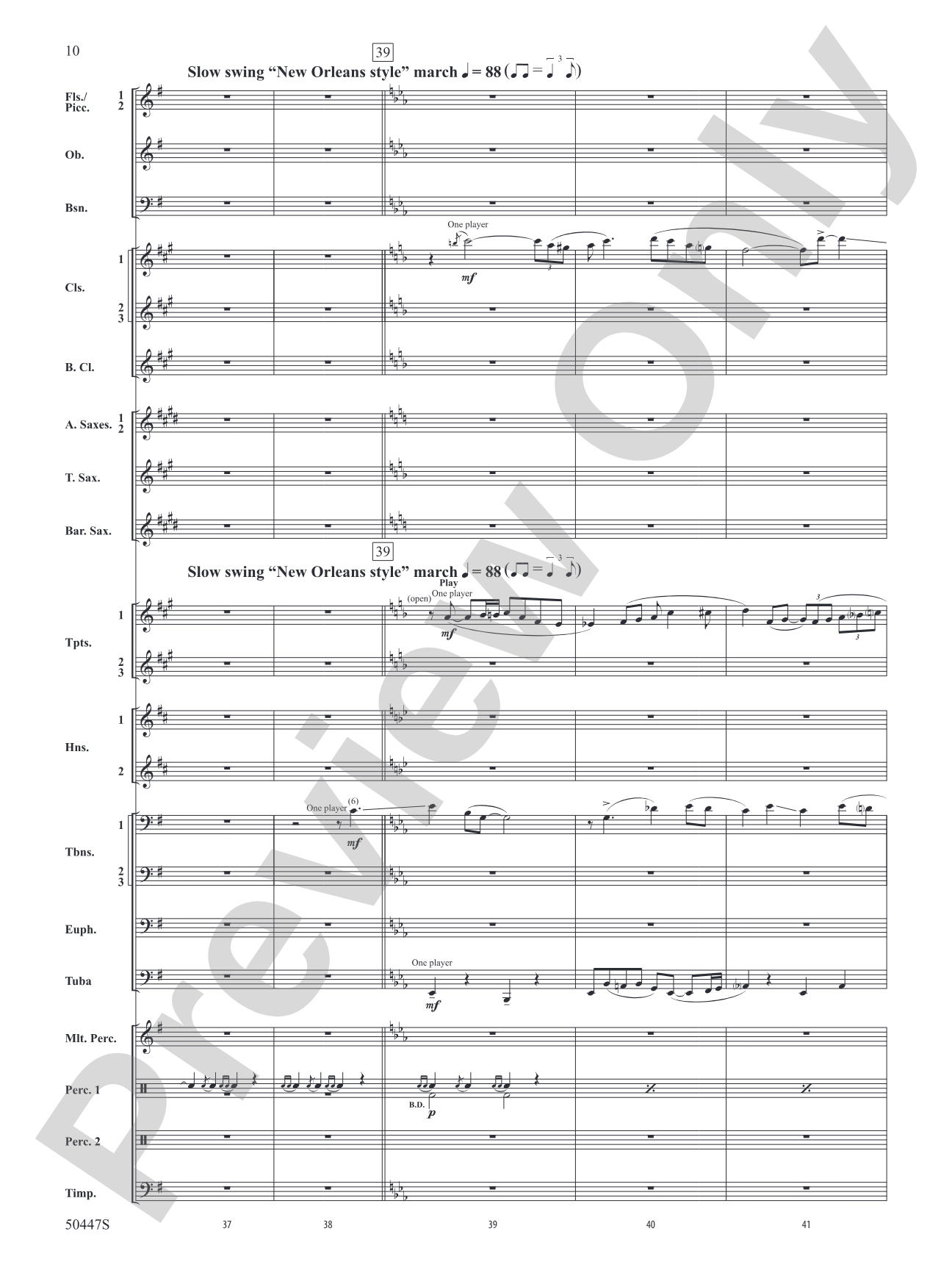 Like a River: Concert Band Conductor Score & Parts