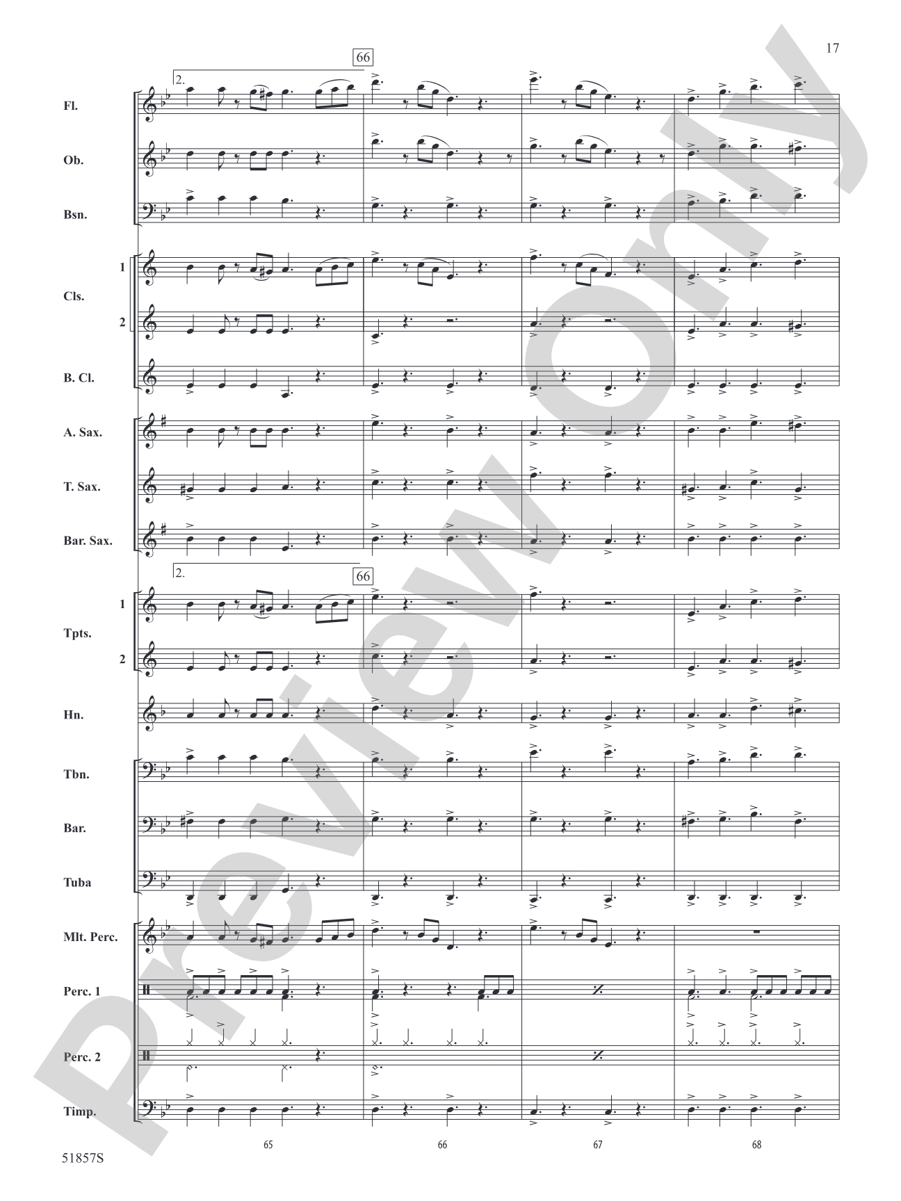 The Pirates of the Caribbean: The Curse of the Black Pearl: Concert Band Conductor Score & Parts