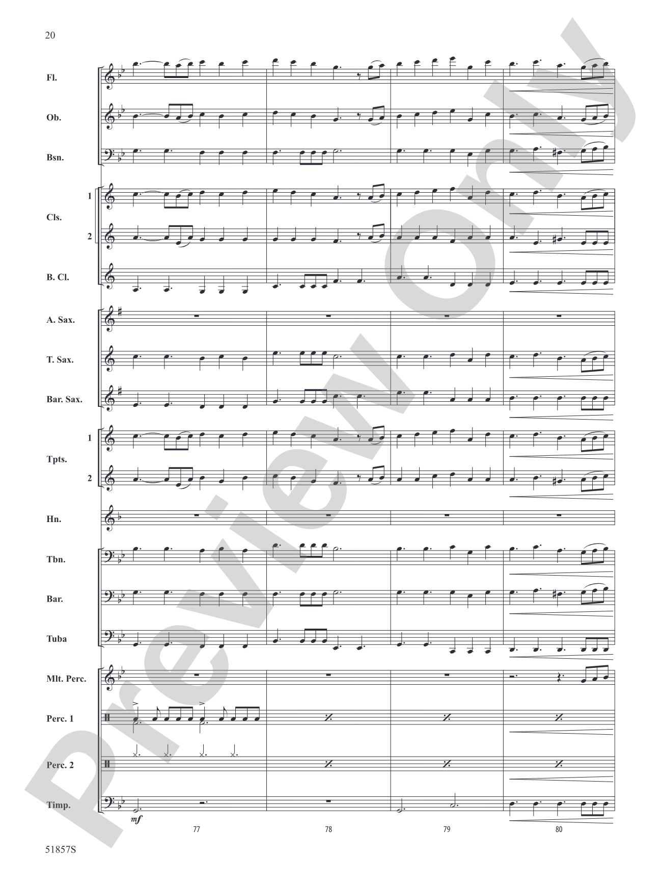 The Pirates of the Caribbean: The Curse of the Black Pearl: Concert Band Conductor Score & Parts