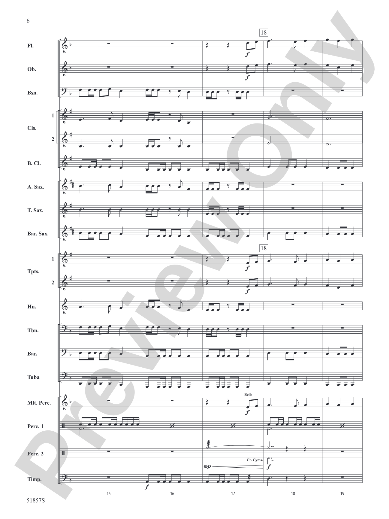 The Pirates of the Caribbean: The Curse of the Black Pearl: Concert Band Conductor Score & Parts