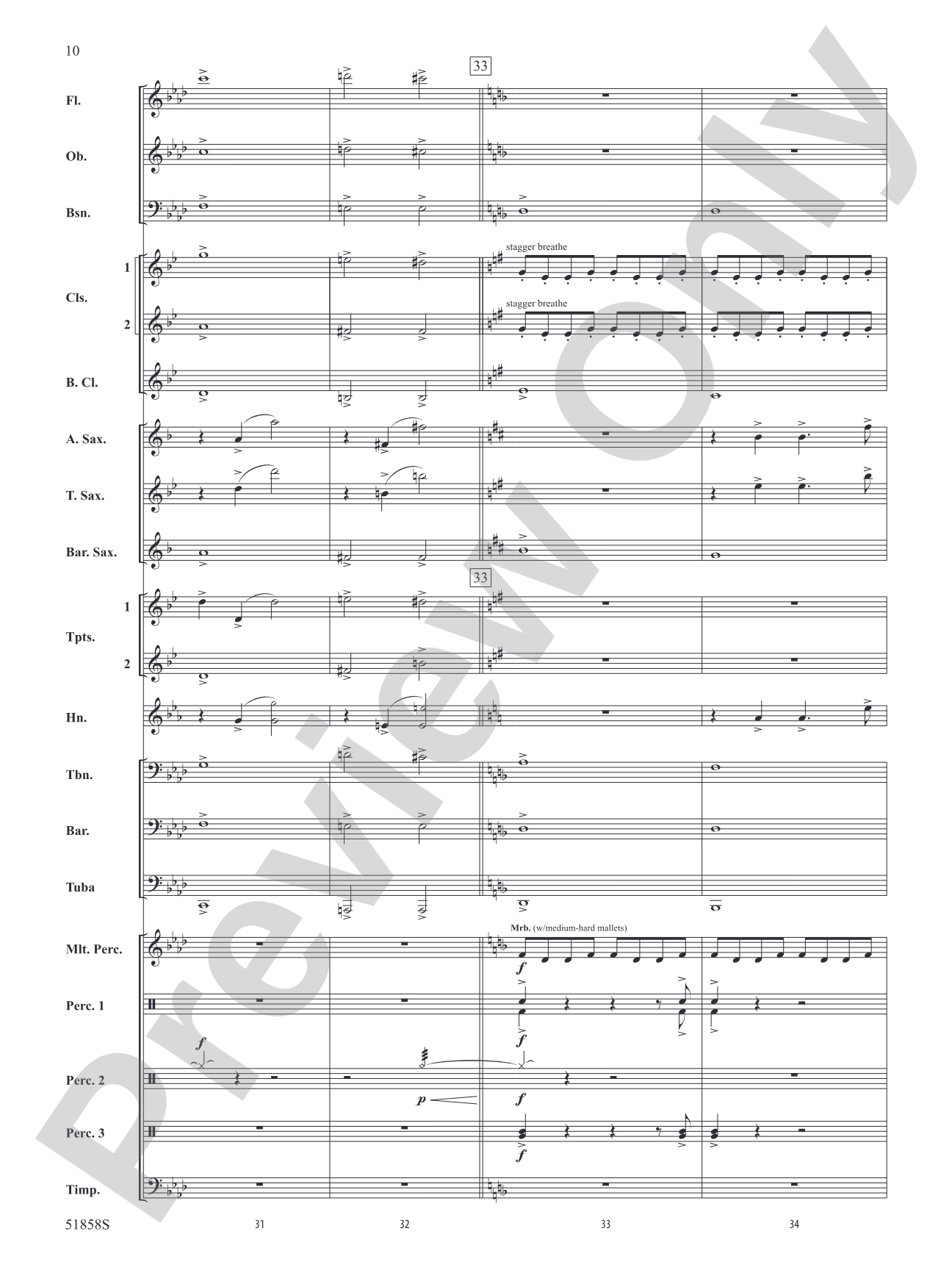 The Avengers: Concert Band Conductor Score & Parts