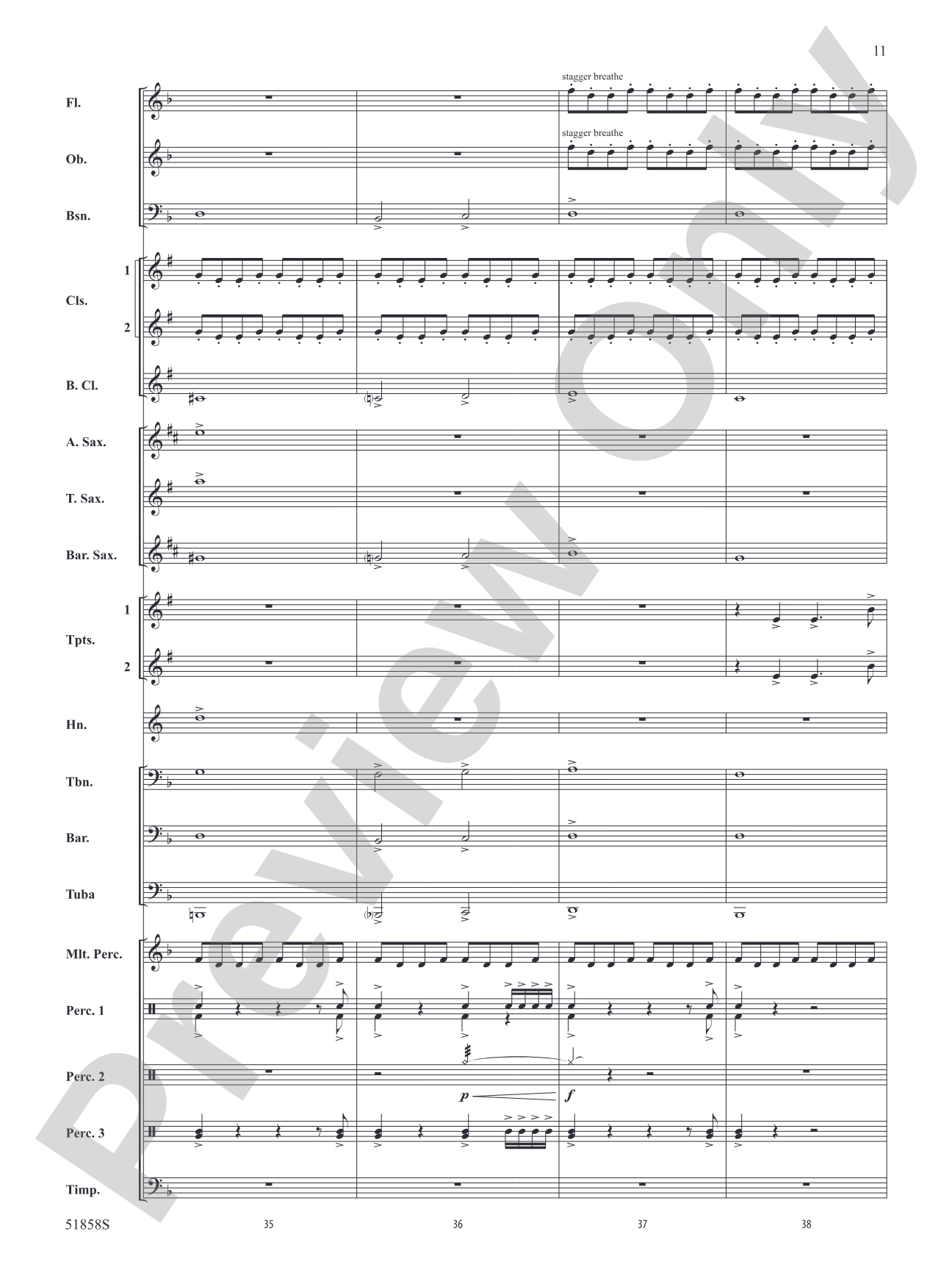 The Avengers: Concert Band Conductor Score & Parts