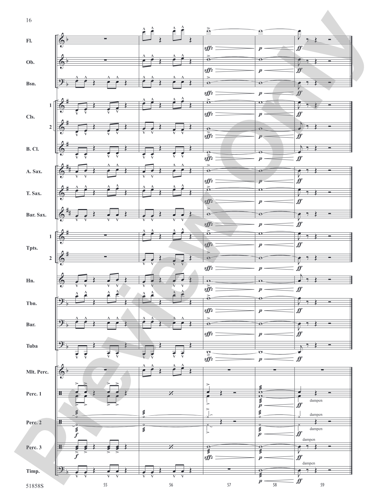 The Avengers: Concert Band Conductor Score & Parts