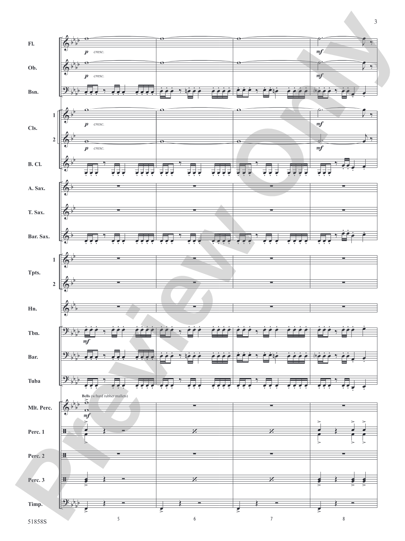 The Avengers: Concert Band Conductor Score & Parts