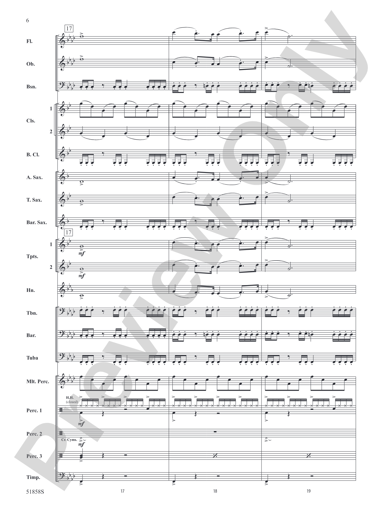 The Avengers: Concert Band Conductor Score & Parts
