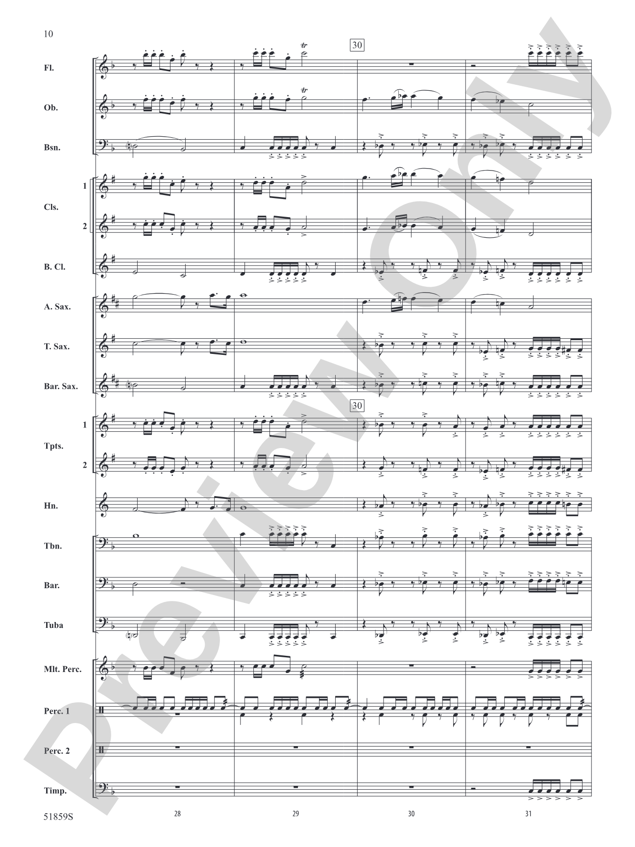 Captain America March: Concert Band Conductor Score & Parts