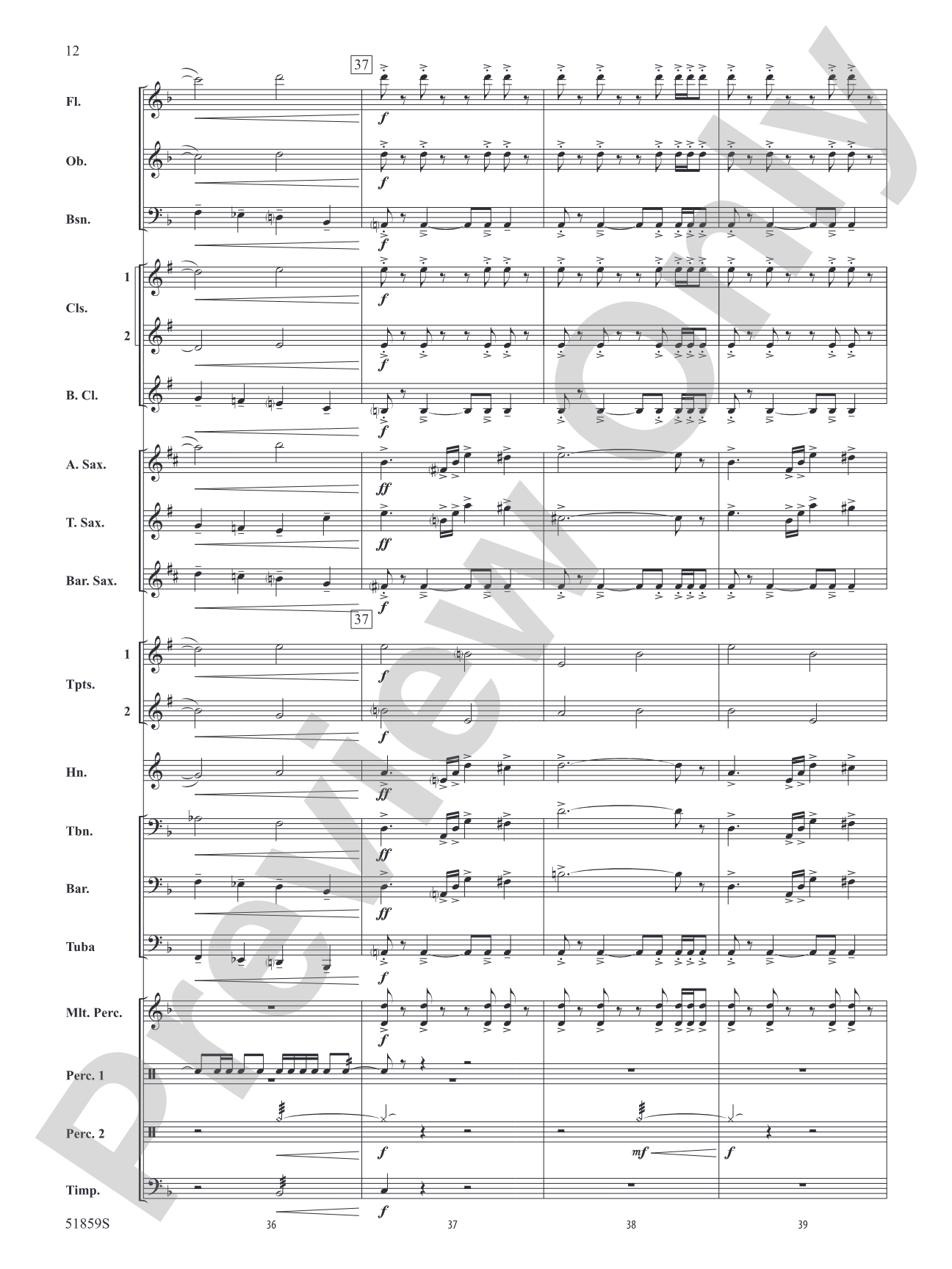 Captain America March: Concert Band Conductor Score & Parts