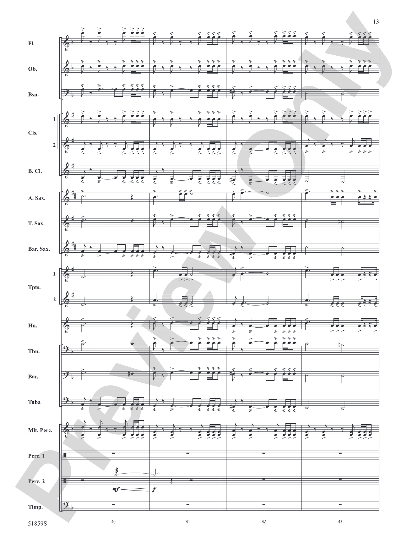 Captain America March: Concert Band Conductor Score & Parts