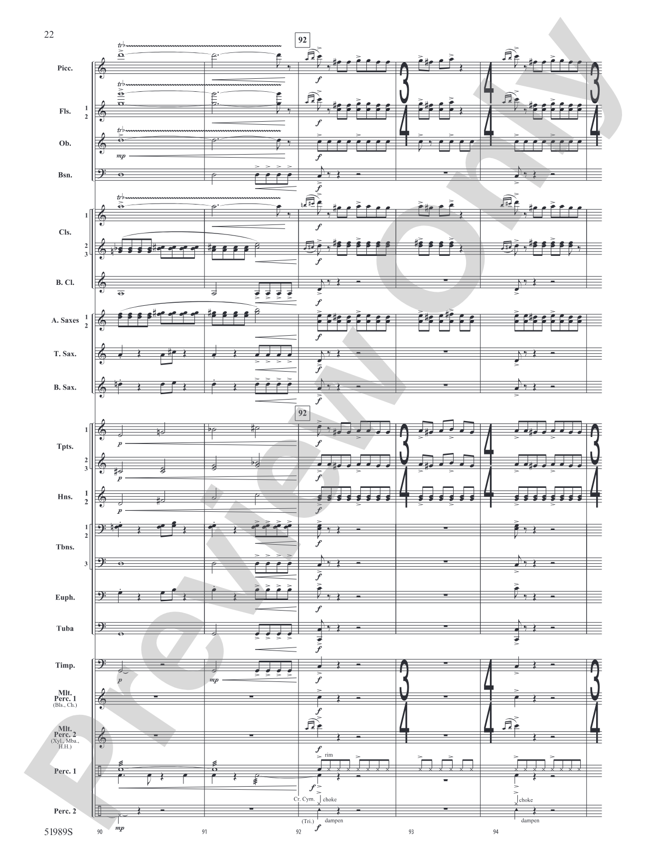 Chaos Agent: Concert Band Conductor Score & Parts