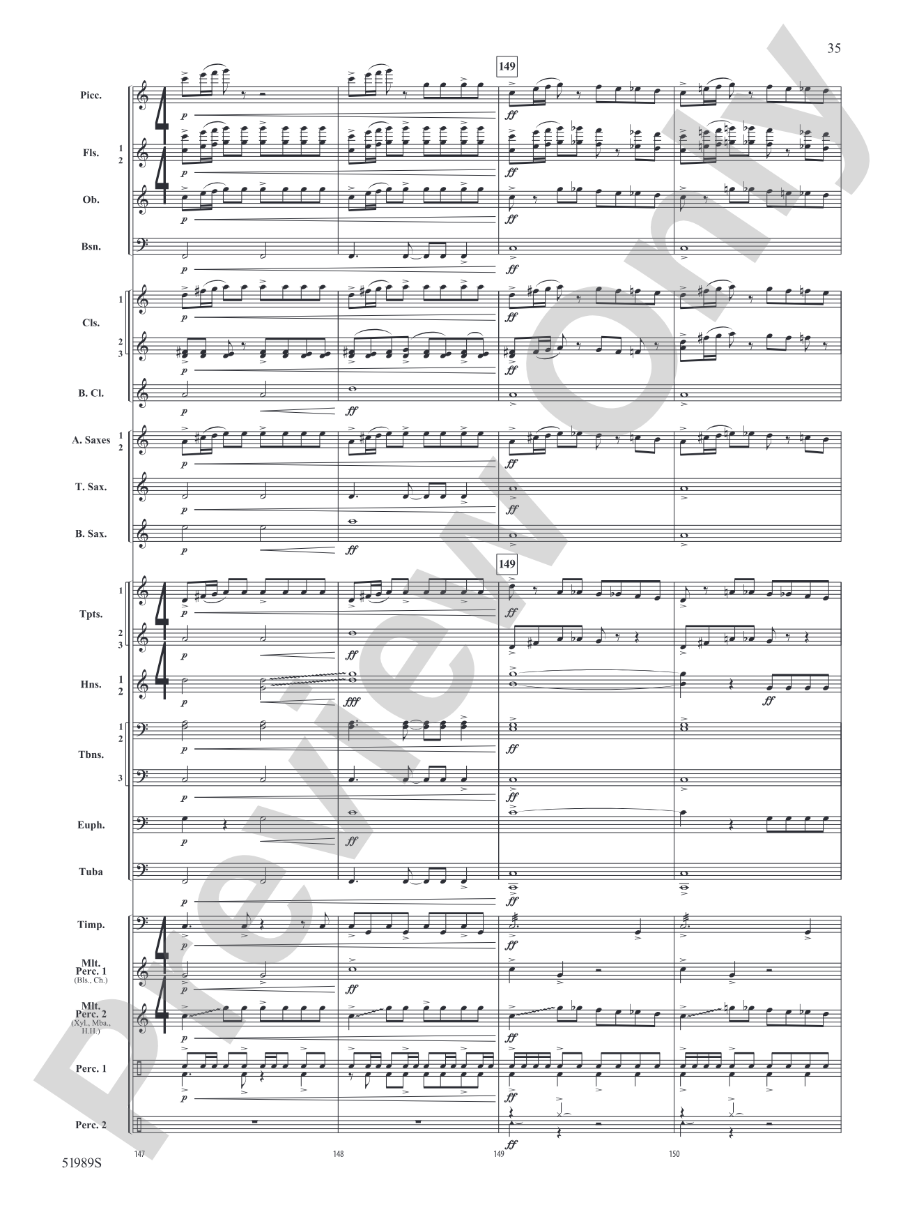 Chaos Agent: Concert Band Conductor Score & Parts