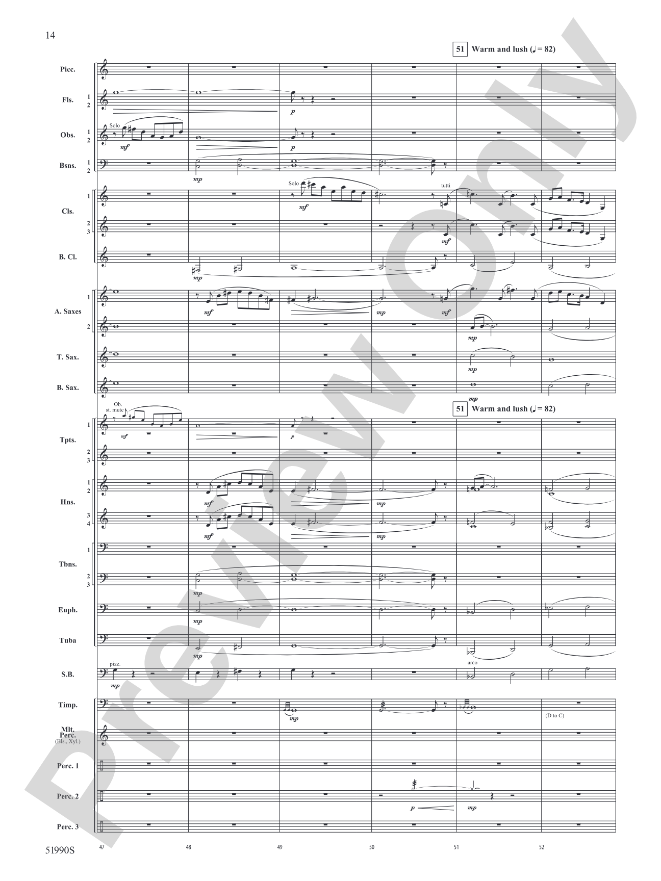 The Glass Wilderness: Concert Band Conductor Score & Parts
