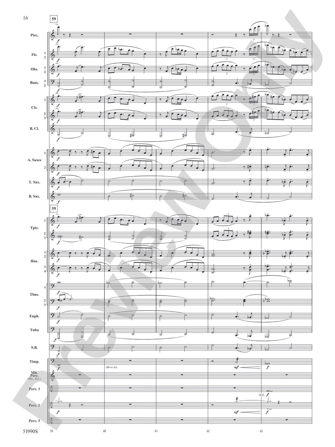 The Glass Wilderness: Concert Band Conductor Score & Parts