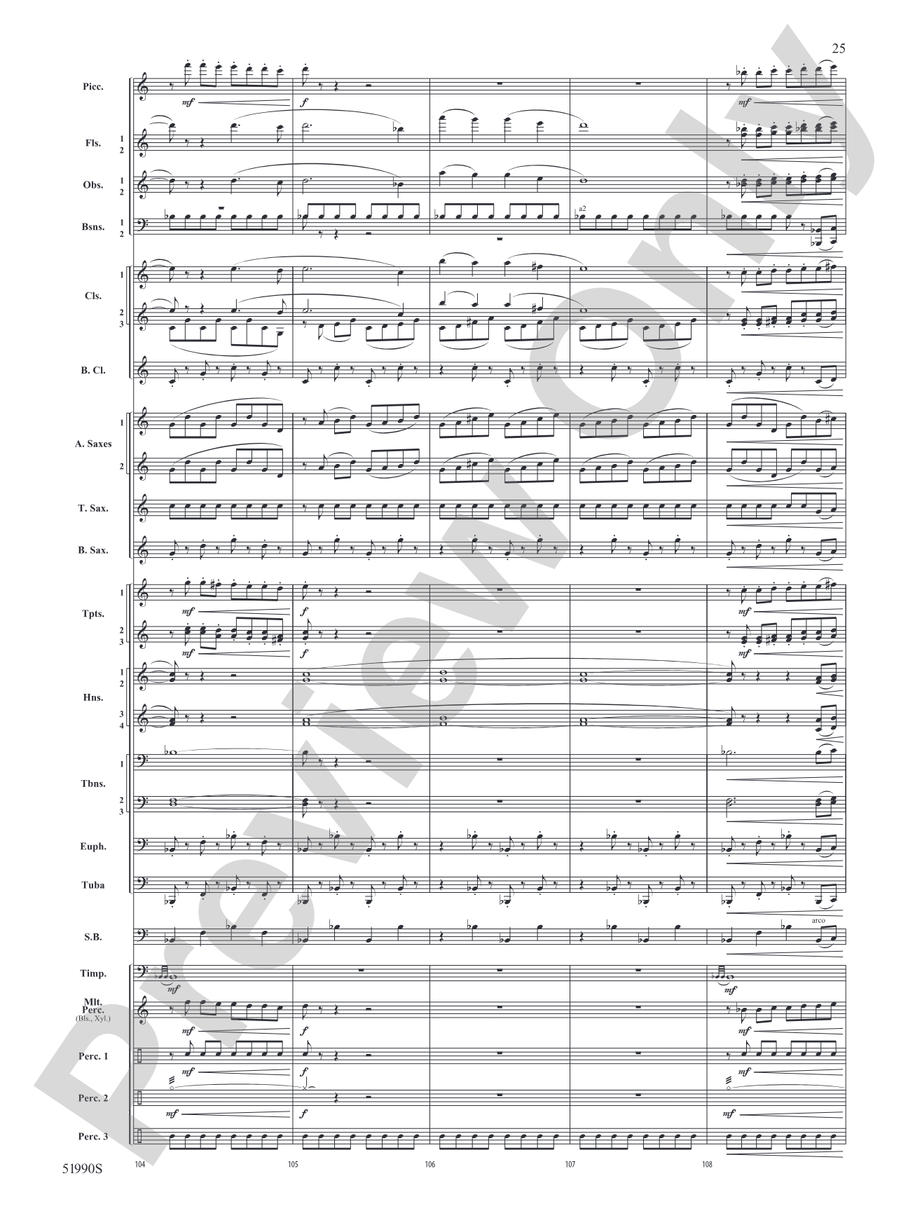 The Glass Wilderness: Concert Band Conductor Score & Parts