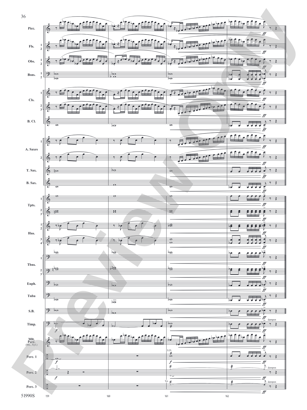 The Glass Wilderness: Concert Band Conductor Score & Parts