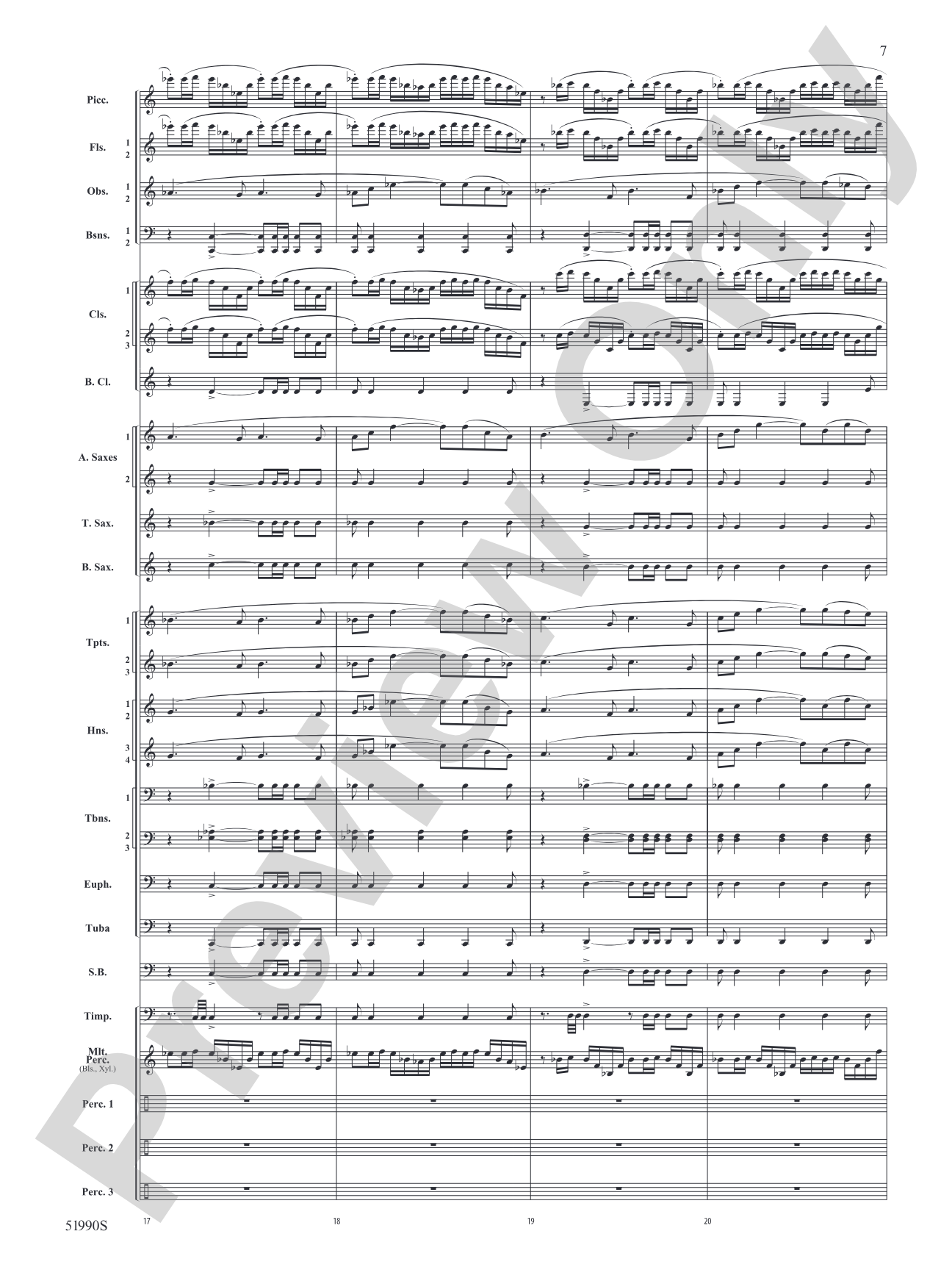 The Glass Wilderness: Concert Band Conductor Score & Parts