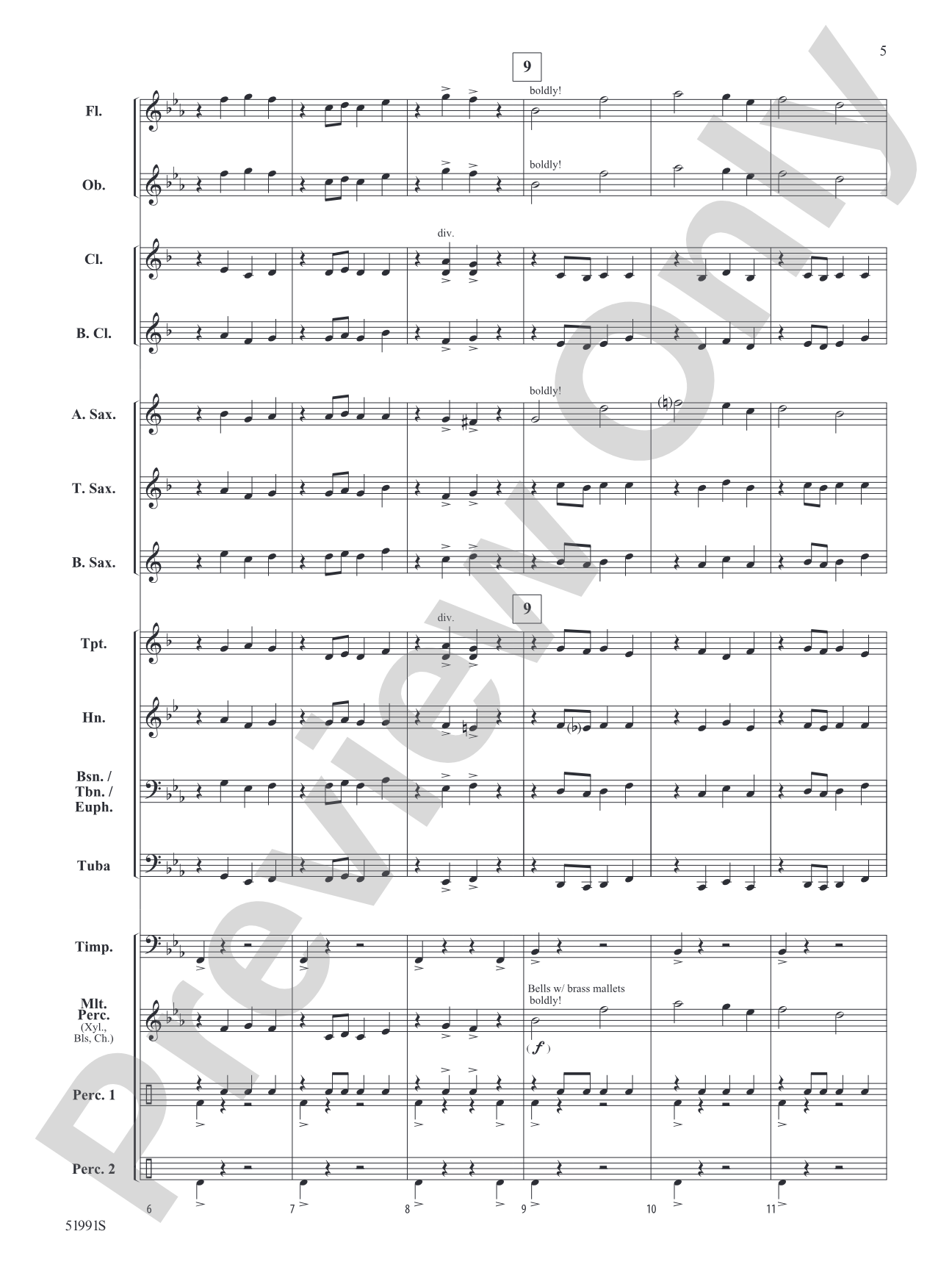 Forge of the Blacksmith: Concert Band Conductor Score & Parts