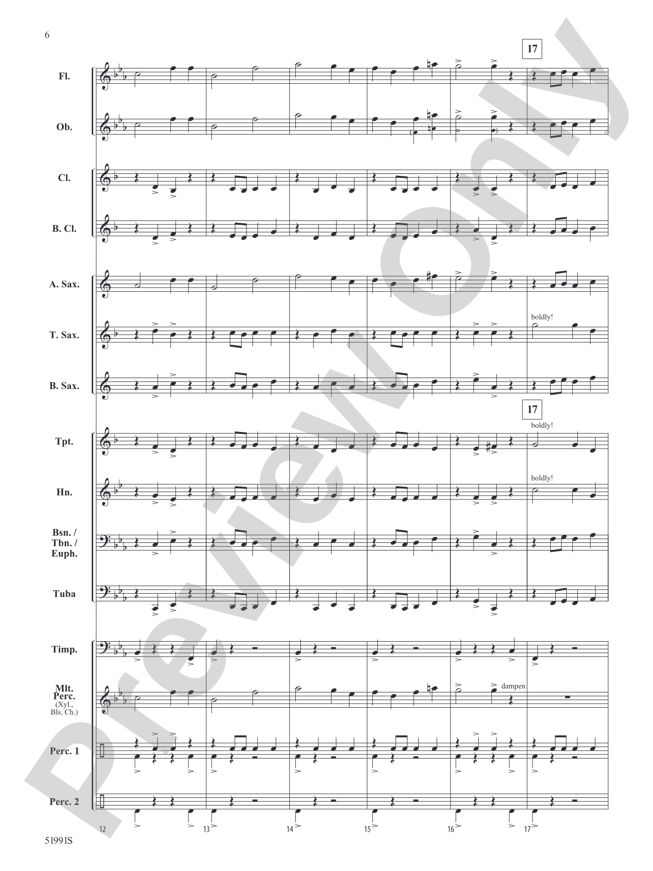 Forge of the Blacksmith: Concert Band Conductor Score & Parts