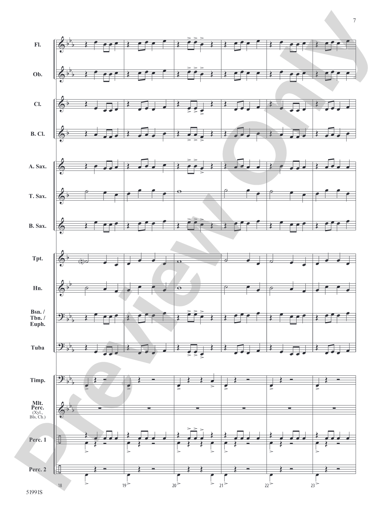 Forge of the Blacksmith: Concert Band Conductor Score & Parts