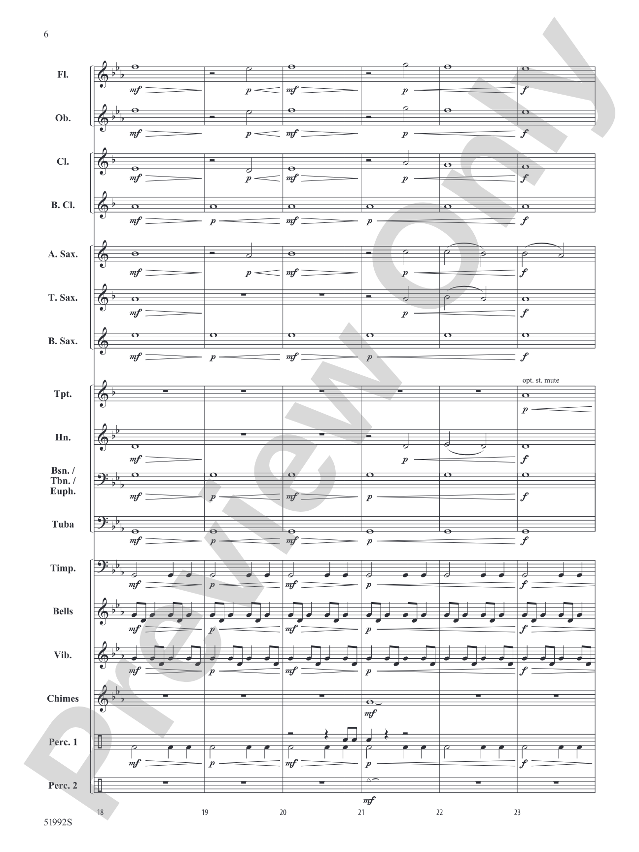 Dancing Shadows: Concert Band Conductor Score & Parts