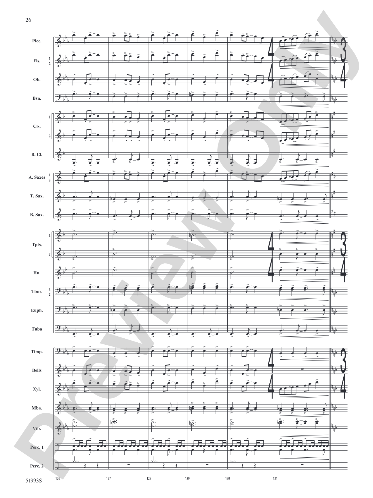 Reaching For the Clouds!: Concert Band Conductor Score & Parts