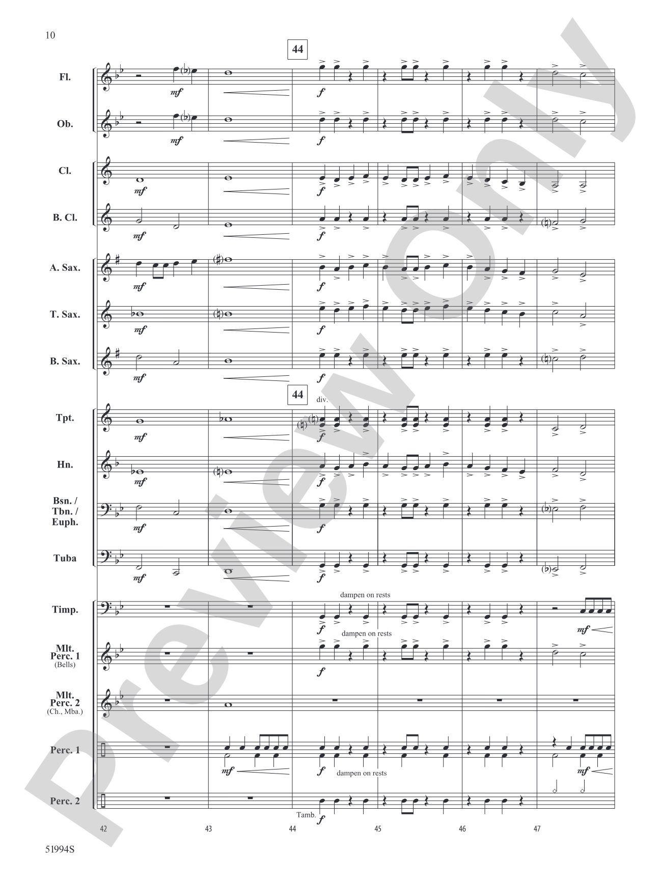 Atlantis Rising: Concert Band Conductor Score & Parts