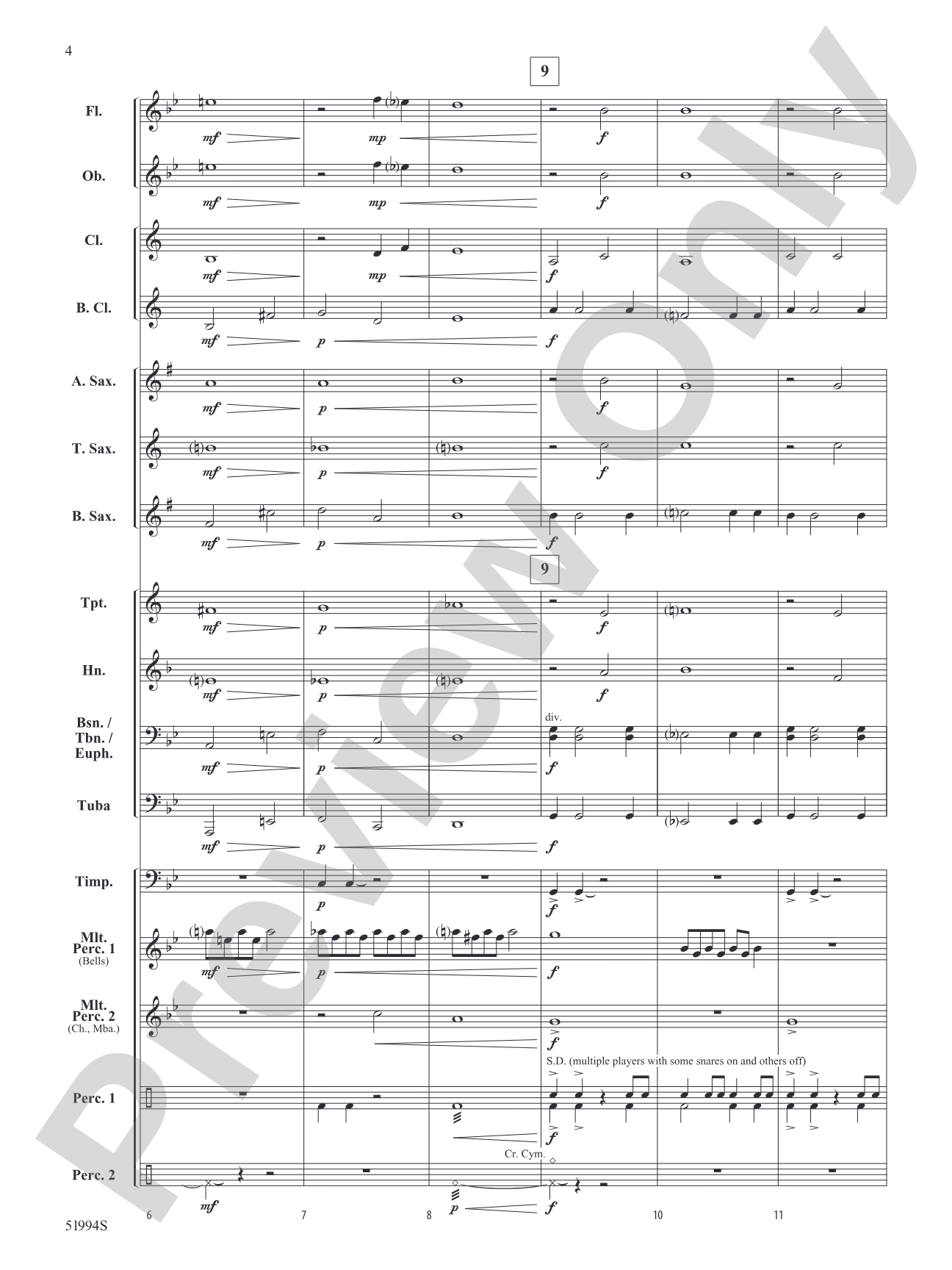 Atlantis Rising: Concert Band Conductor Score & Parts