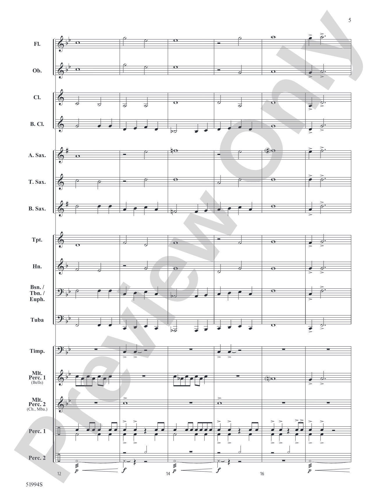 Atlantis Rising: Concert Band Conductor Score & Parts