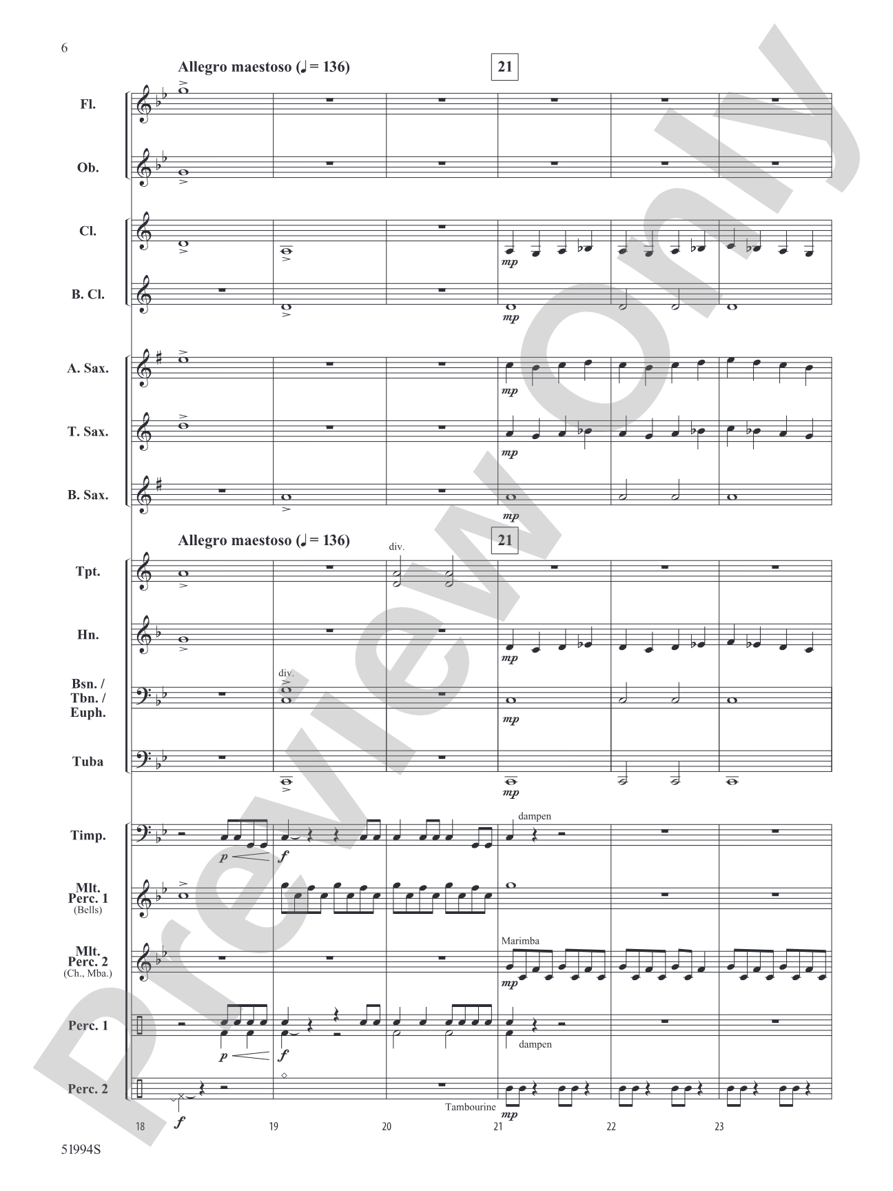 Atlantis Rising: Concert Band Conductor Score & Parts
