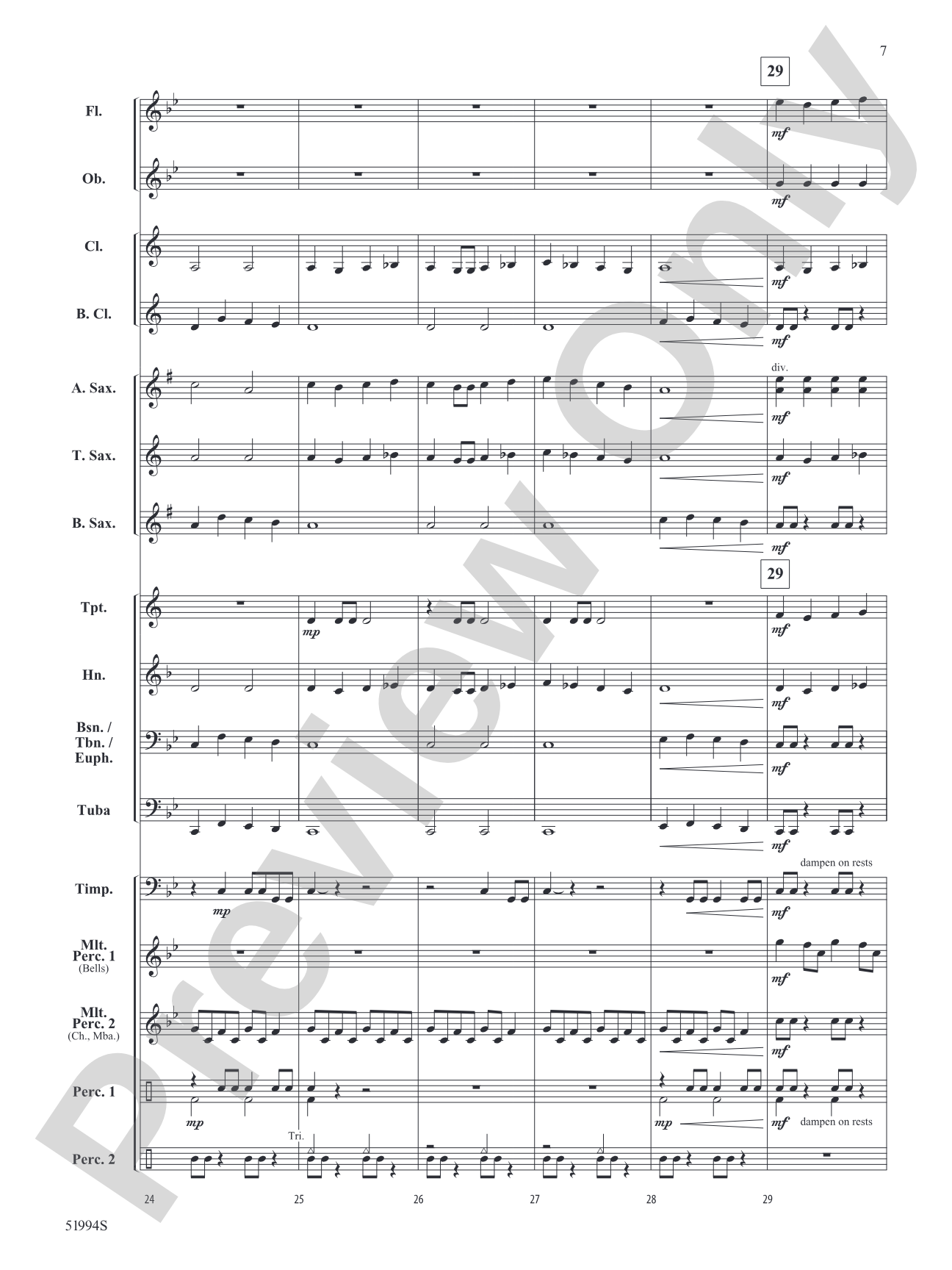 Atlantis Rising: Concert Band Conductor Score & Parts