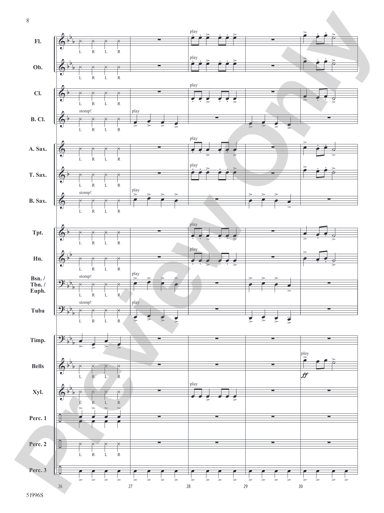 Bigfoot Meets Abominable!: Concert Band Conductor Score & Parts